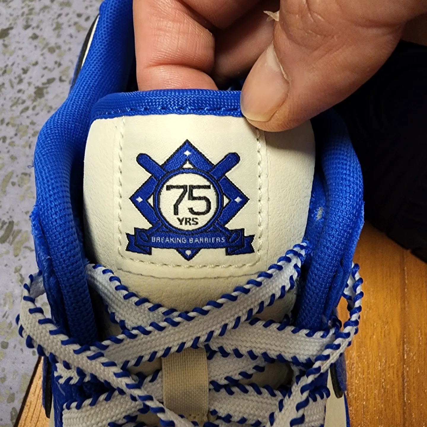 Nike Dunk Low Jackie Robinson 착용 스타일 - 4