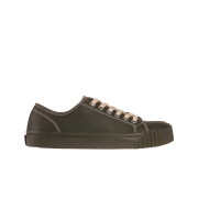 (W) Maison Margiela Tabi Low Canvas Sneakers Dark Green