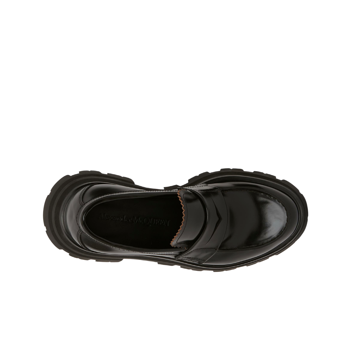 (W) 알렉산더 맥퀸 완더 로퍼 블랙((W) Alxander Mcqueen Wander Loafers Black) - 2