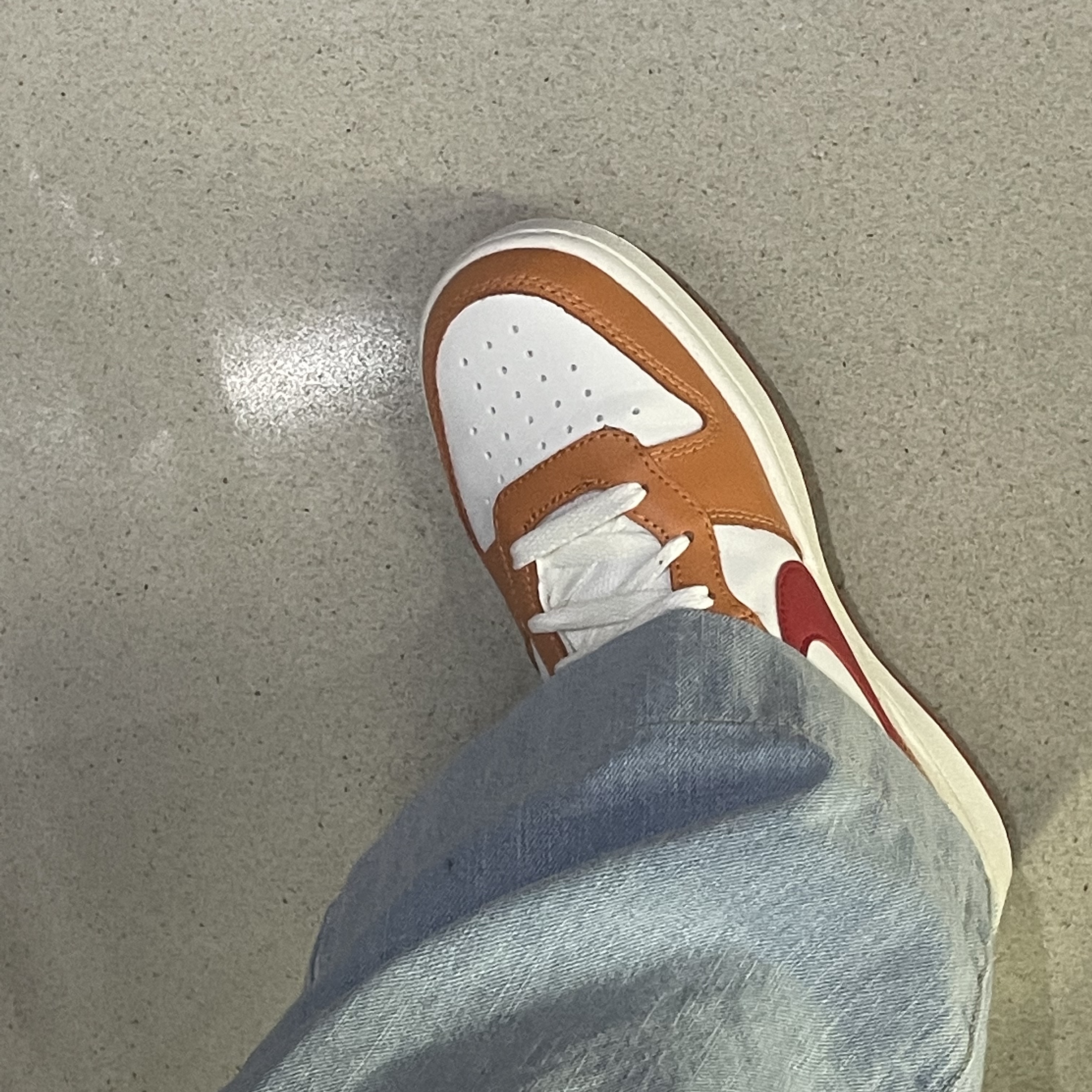 (GS) Nike Court Borough 2 Hot Curry 착용 스타일