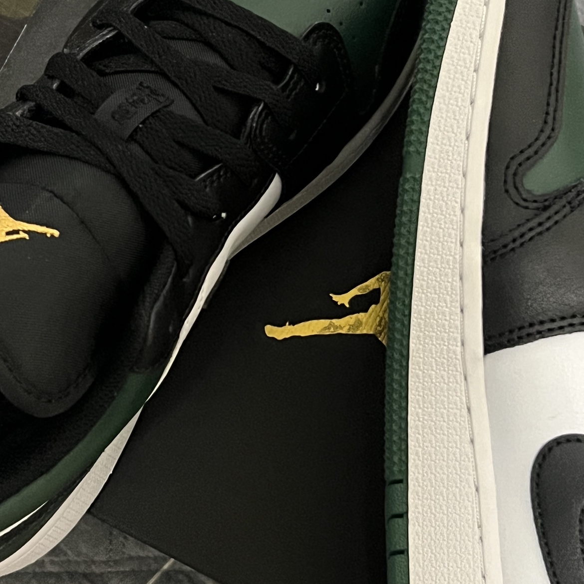 (GS) Jordan 1 Low Green Toe 착용 스타일 - 3