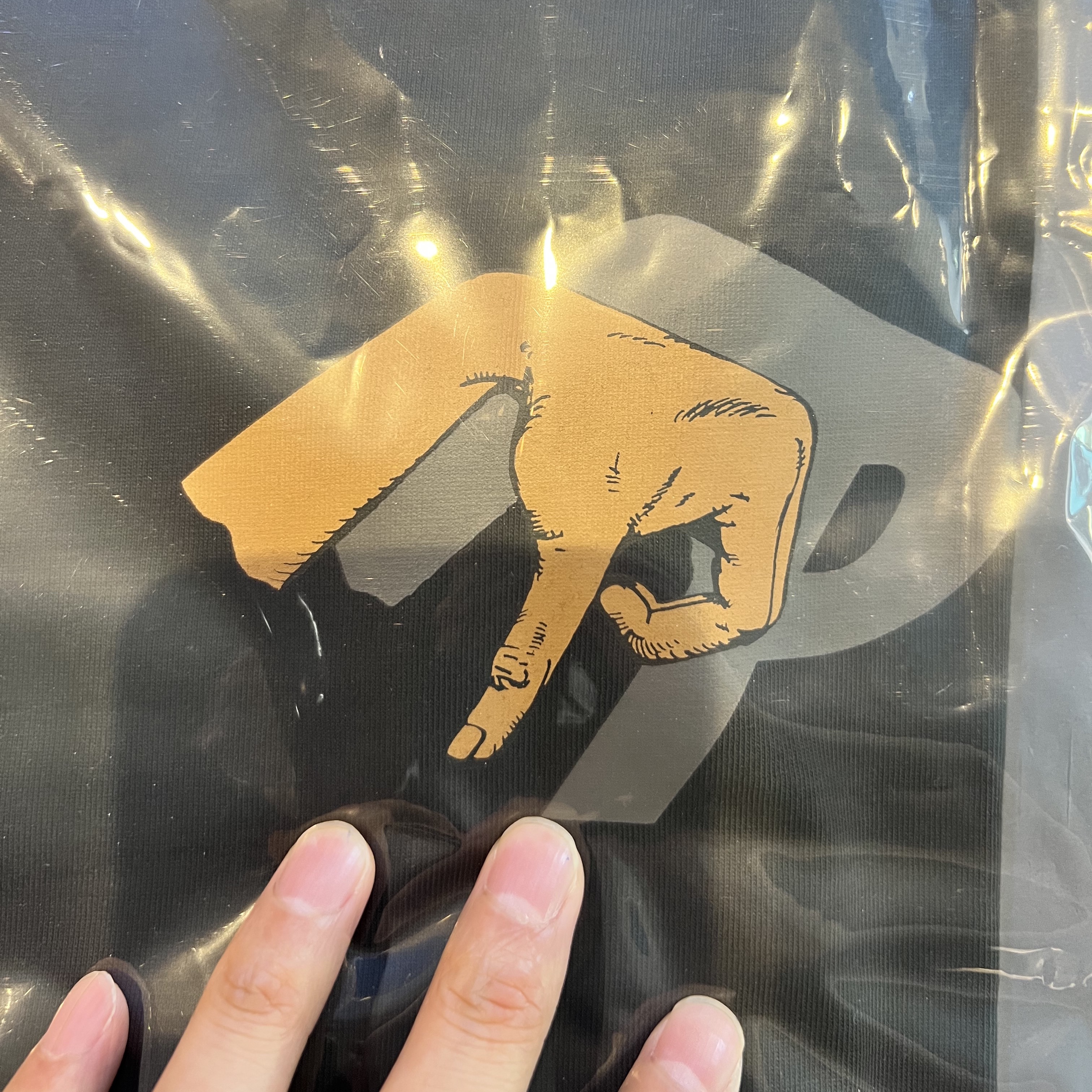 Palace Valley of the Shadows T-Shirt Black - 22SS 착용 스타일 - 1