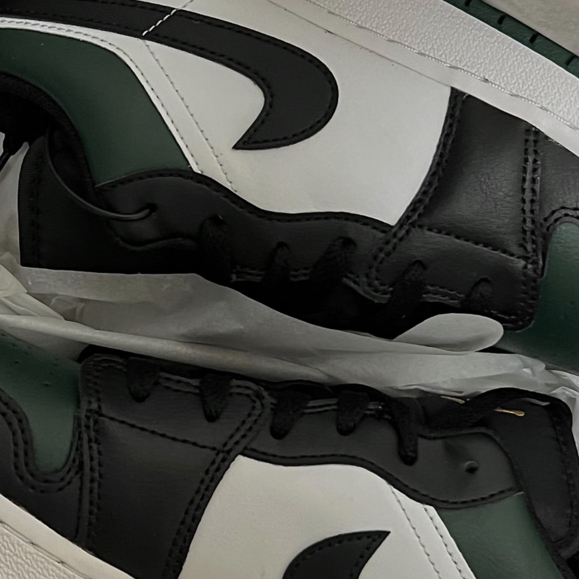 (GS) Jordan 1 Low Green Toe 착용 스타일 - 5