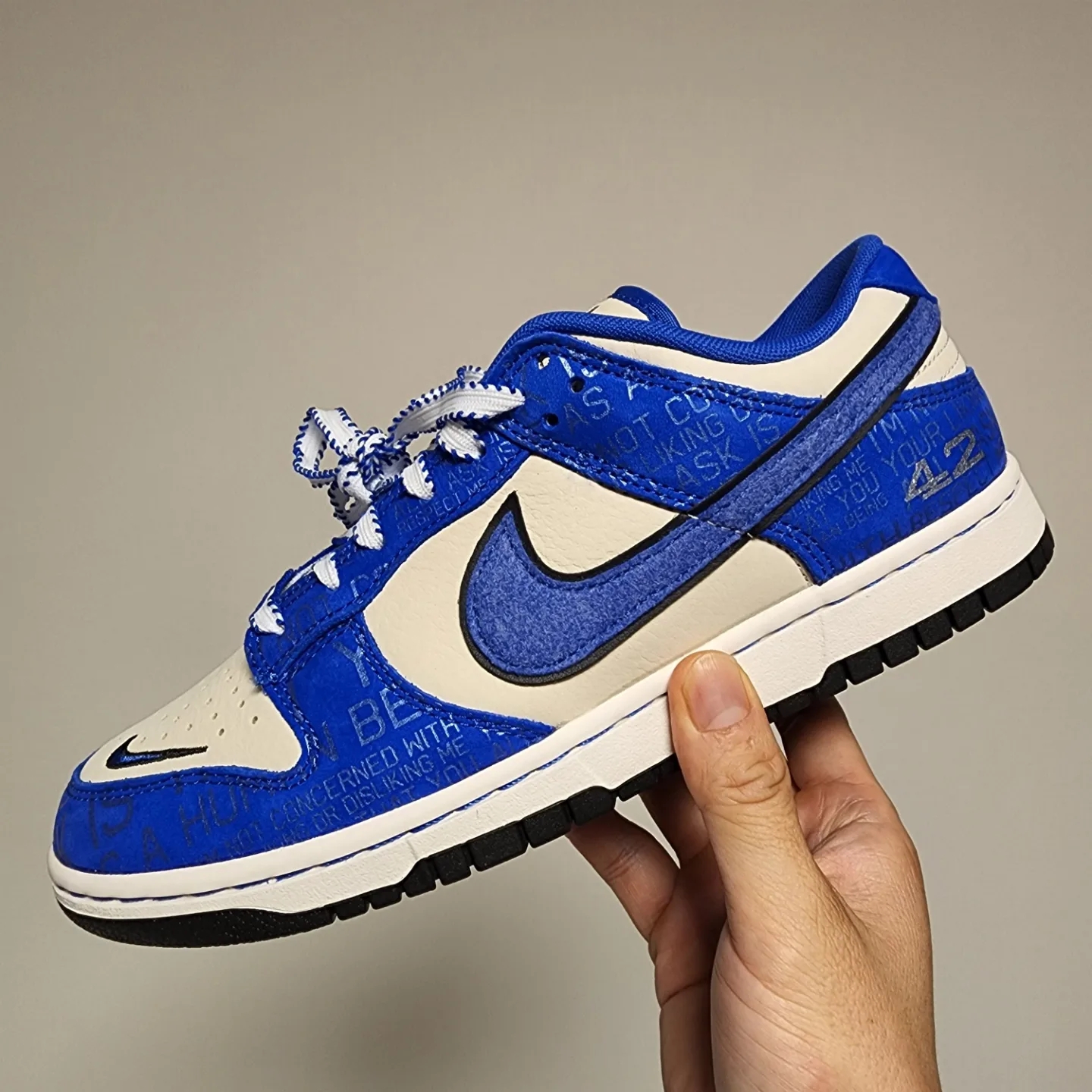 Nike Dunk Low Jackie Robinson 착용 스타일 - 1