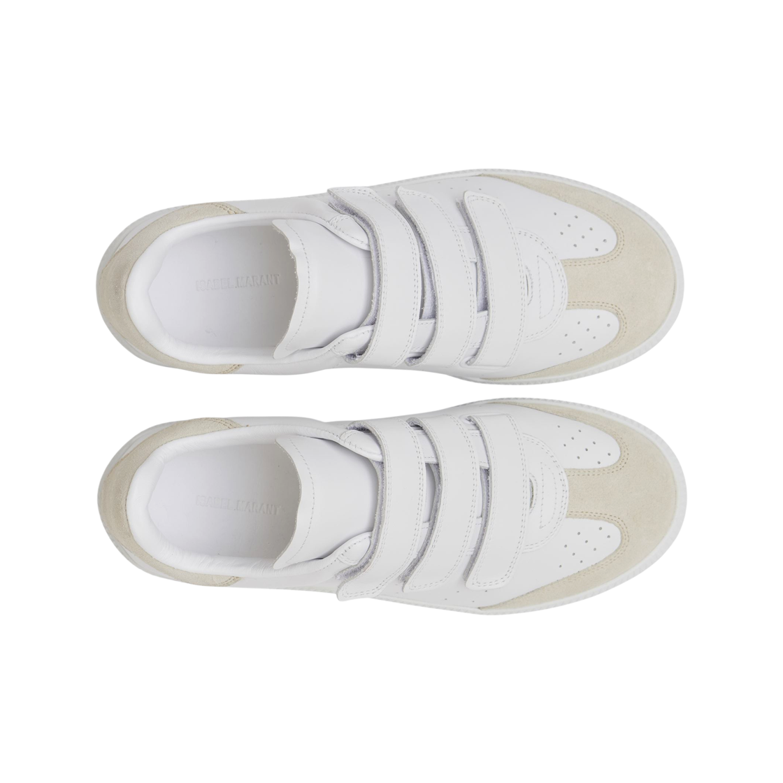 (W) 이자벨 마랑 베스 레더 스니커즈 화이트 - 22SS((W) Isabel Marant Beth Leather Sneakers White - 22SS) - 2