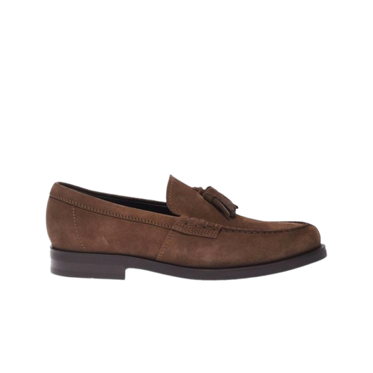 Tod's Suede Loafers Brown