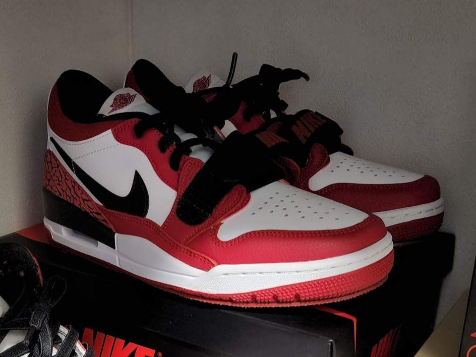 Jordan Legacy 312 Low Chicago 2022 착용 스타일