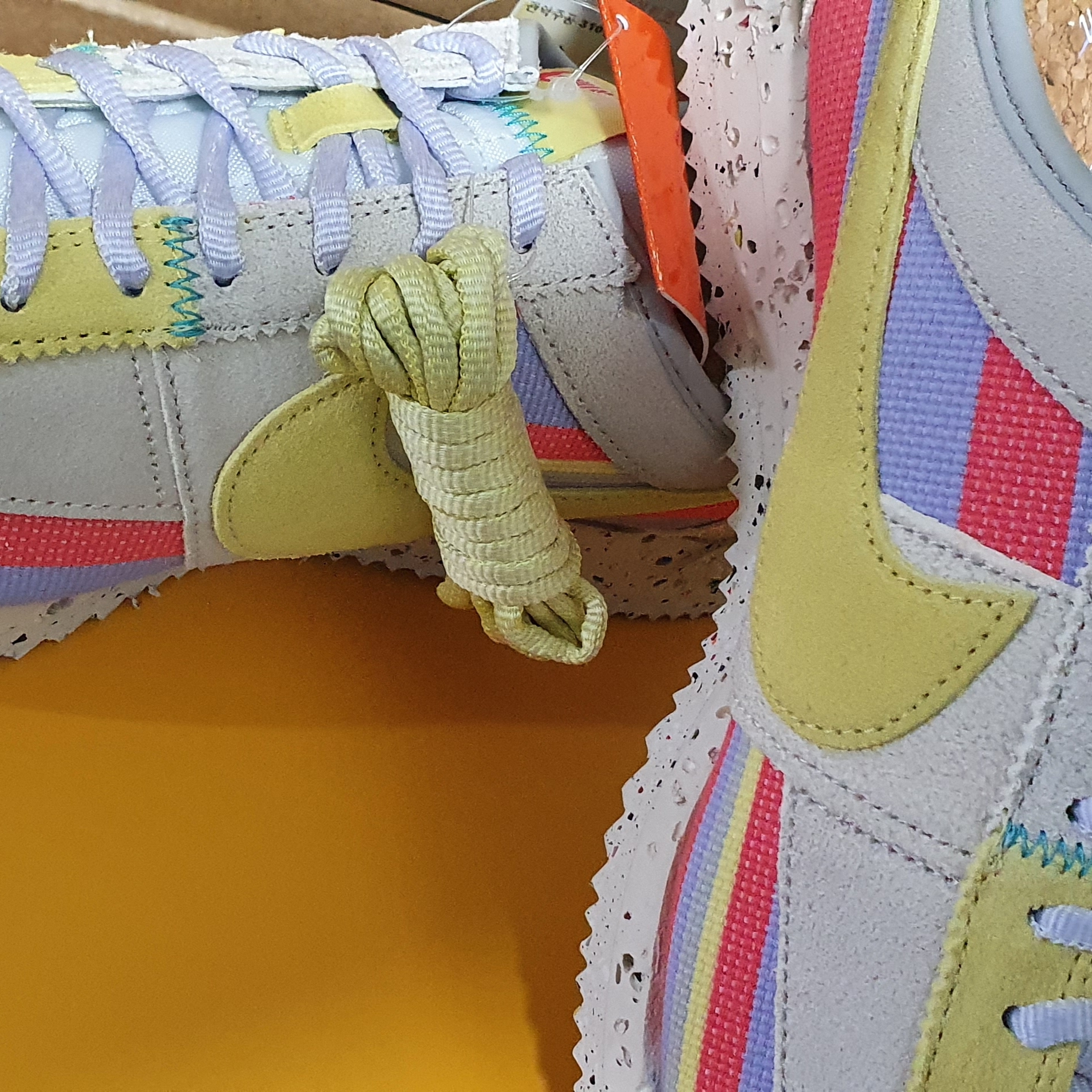 Nike x Union Cortez SP Lemon Frost 착용 스타일 - 1