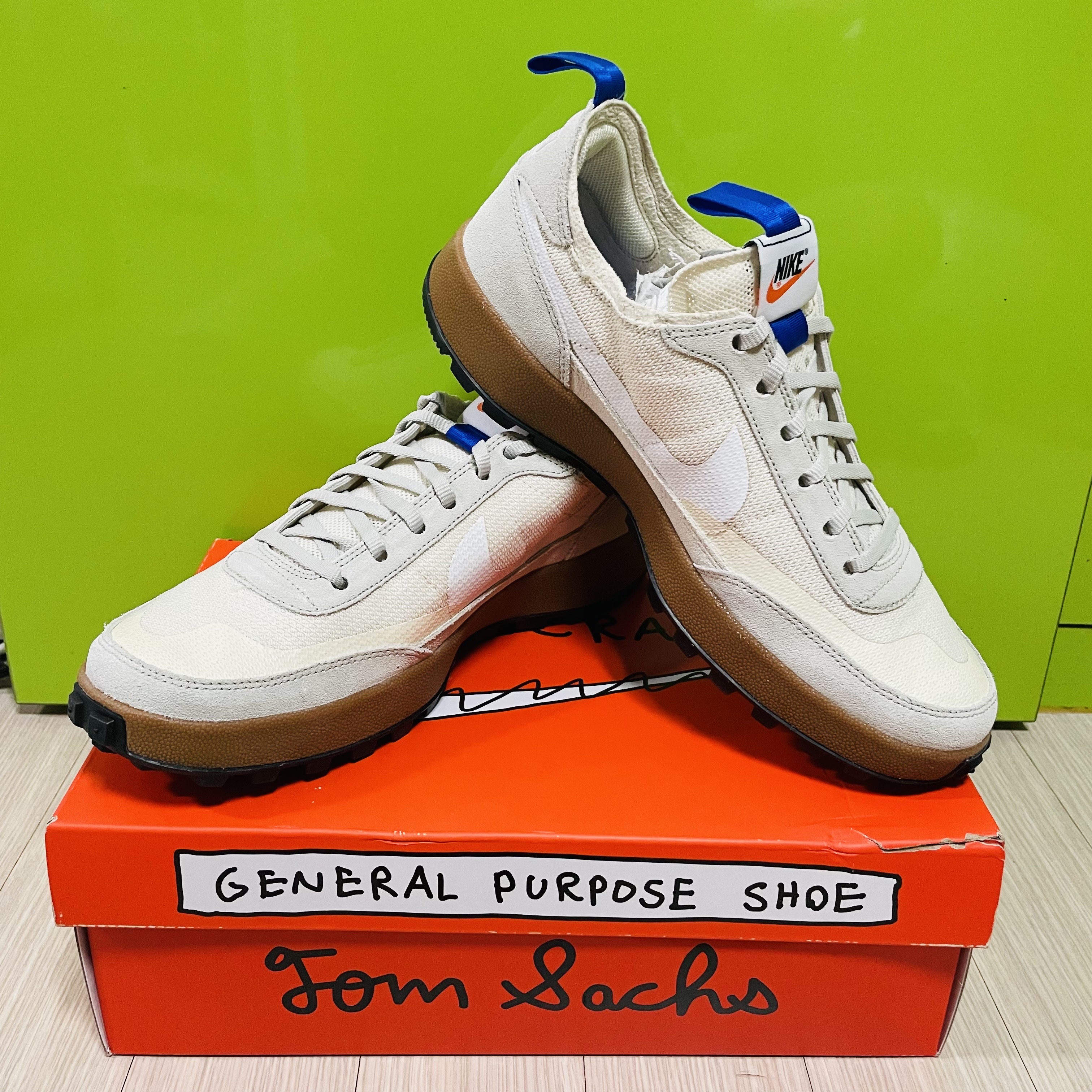 Nike x Tom Sachs General Purpose Shoe Light Cream 착용 스타일 - 2