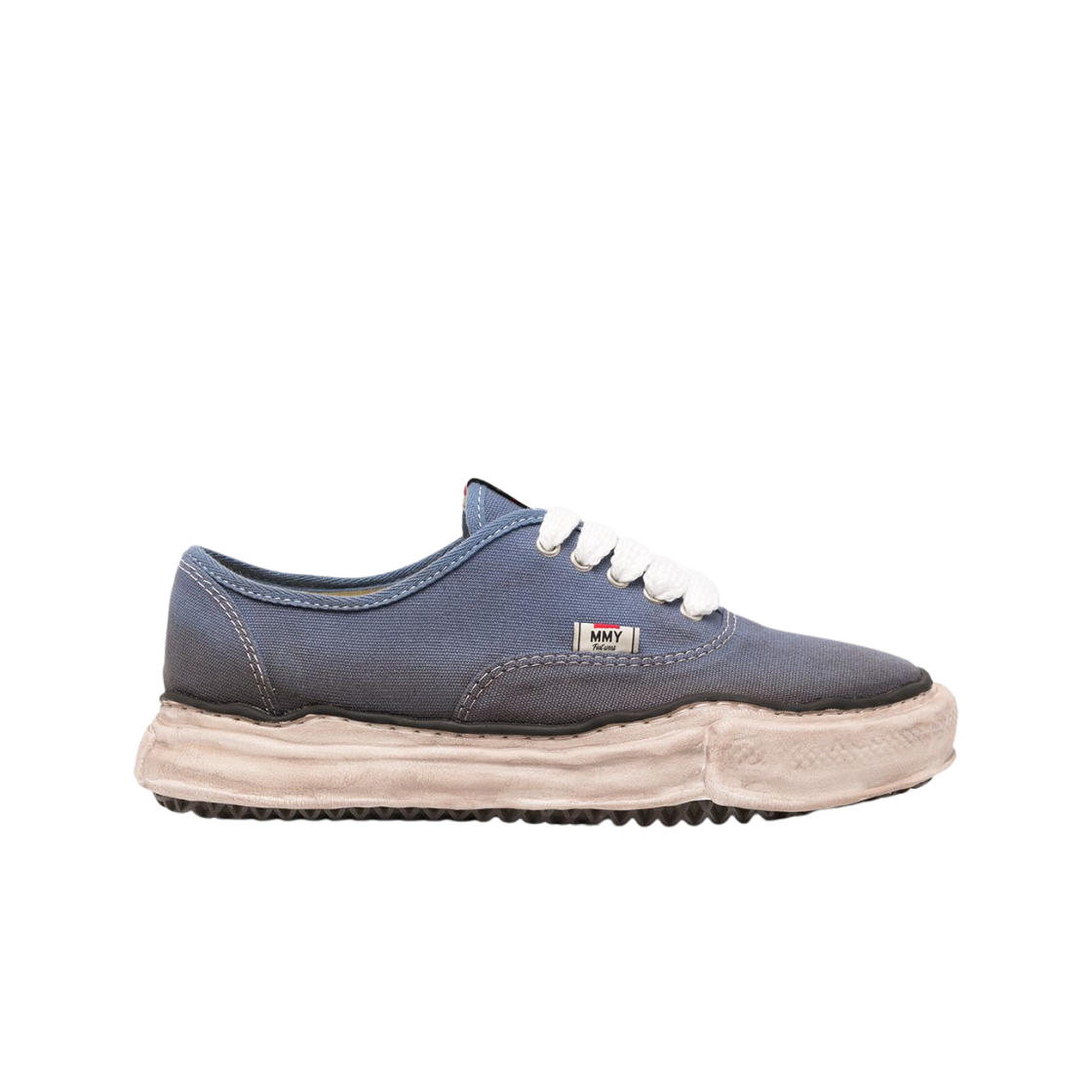 메종 미하라 야스히로 베이커 OG DE 솔 캔버스 로우탑 스니커즈 네이비(Maison Mihara Yasuhiro Baker OG DE Sole Canvas Low-top Sneakers Navy) - 1