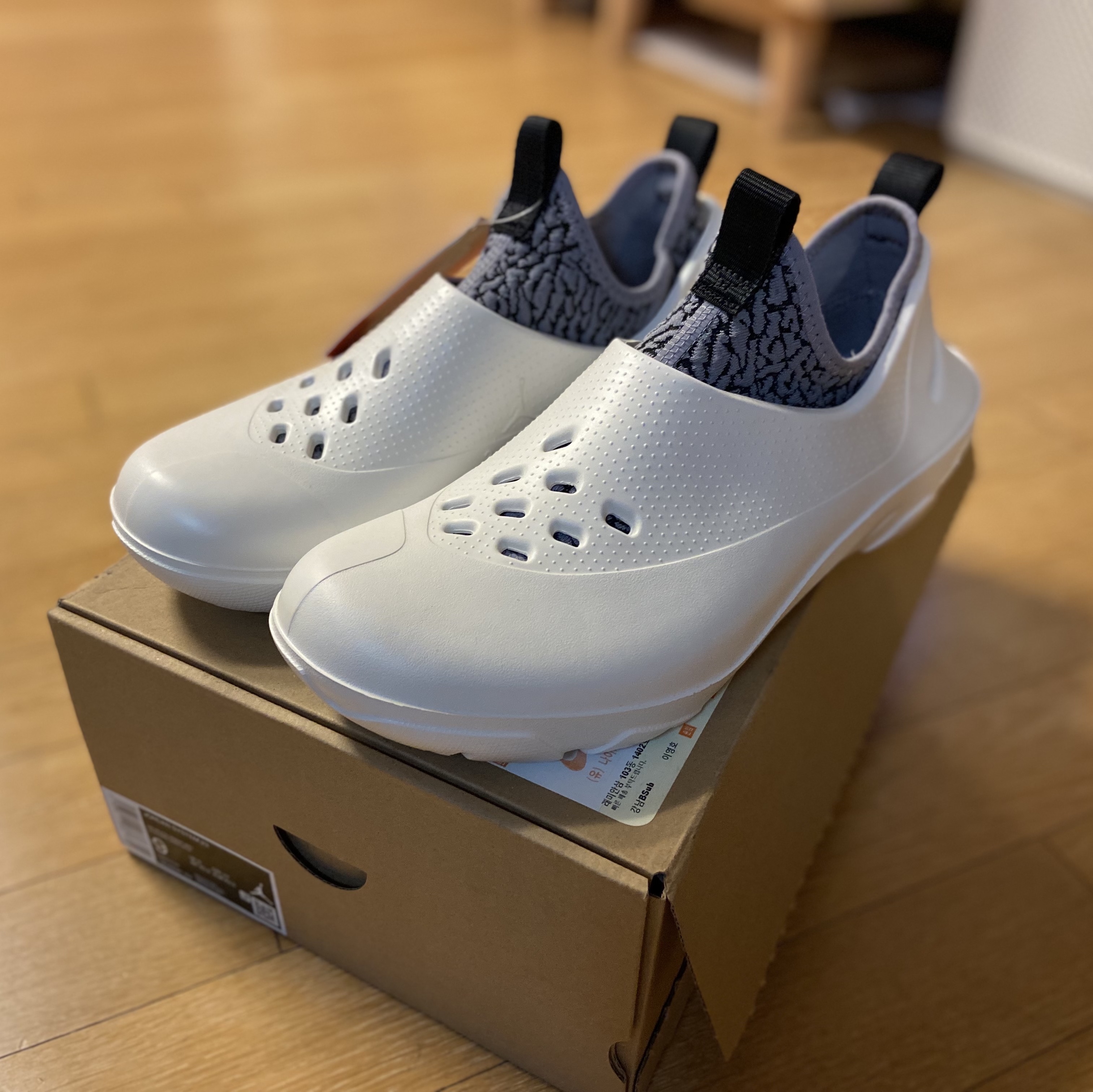 Jordan System .23 Sail and Cement Grey 착용 스타일