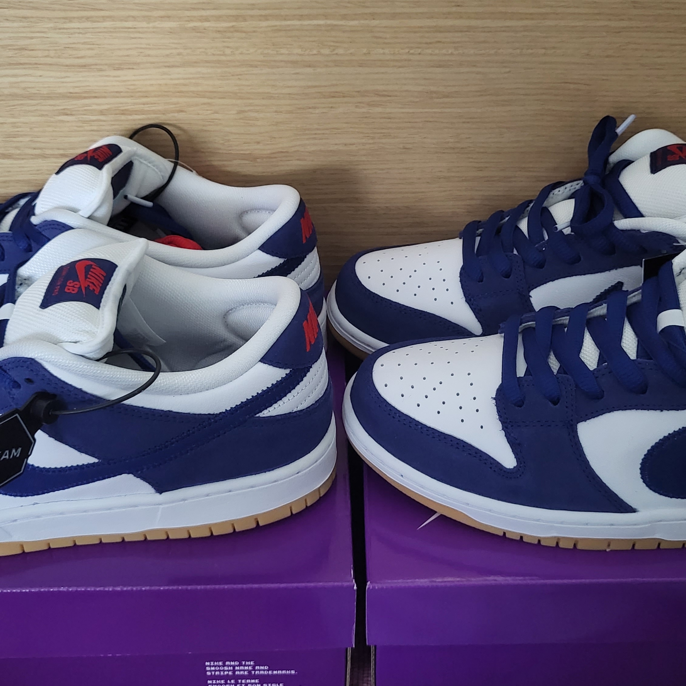Nike SB Dunk Low Pro Premium Deep Royal Blue 착용 스타일