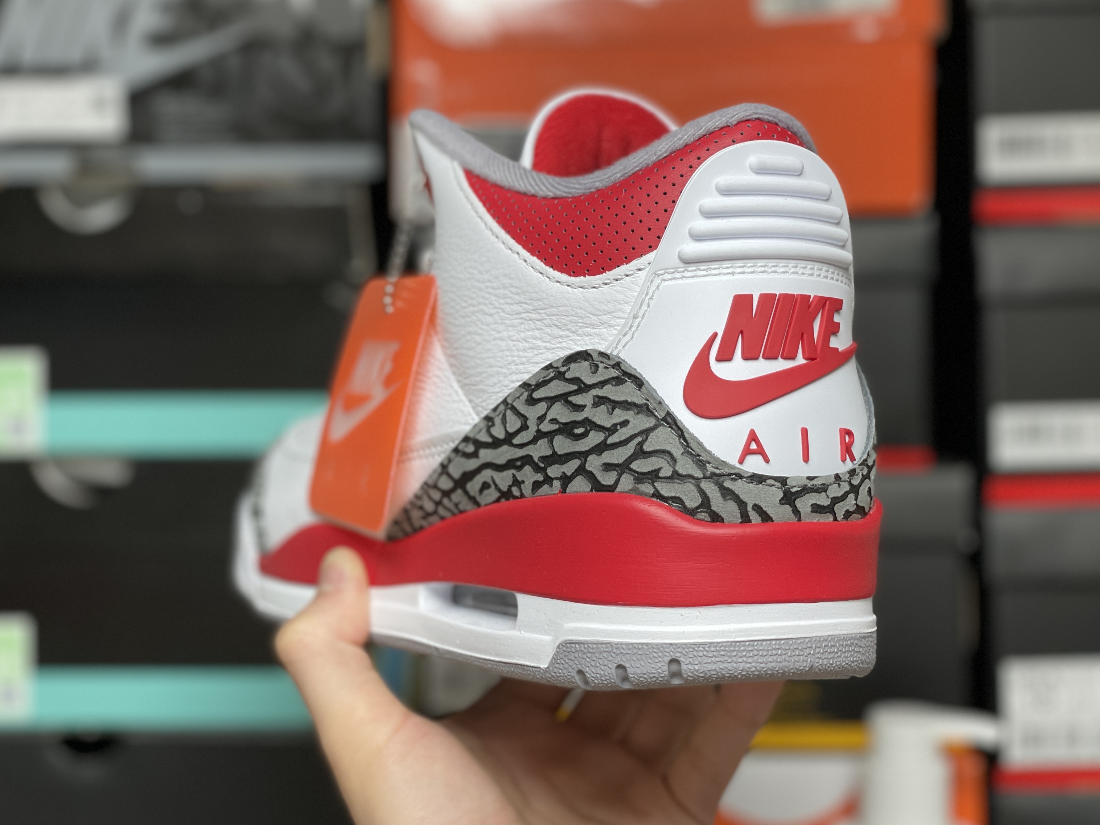 Jordan 3 Retro Fire Red 2022 착용 스타일 - 2