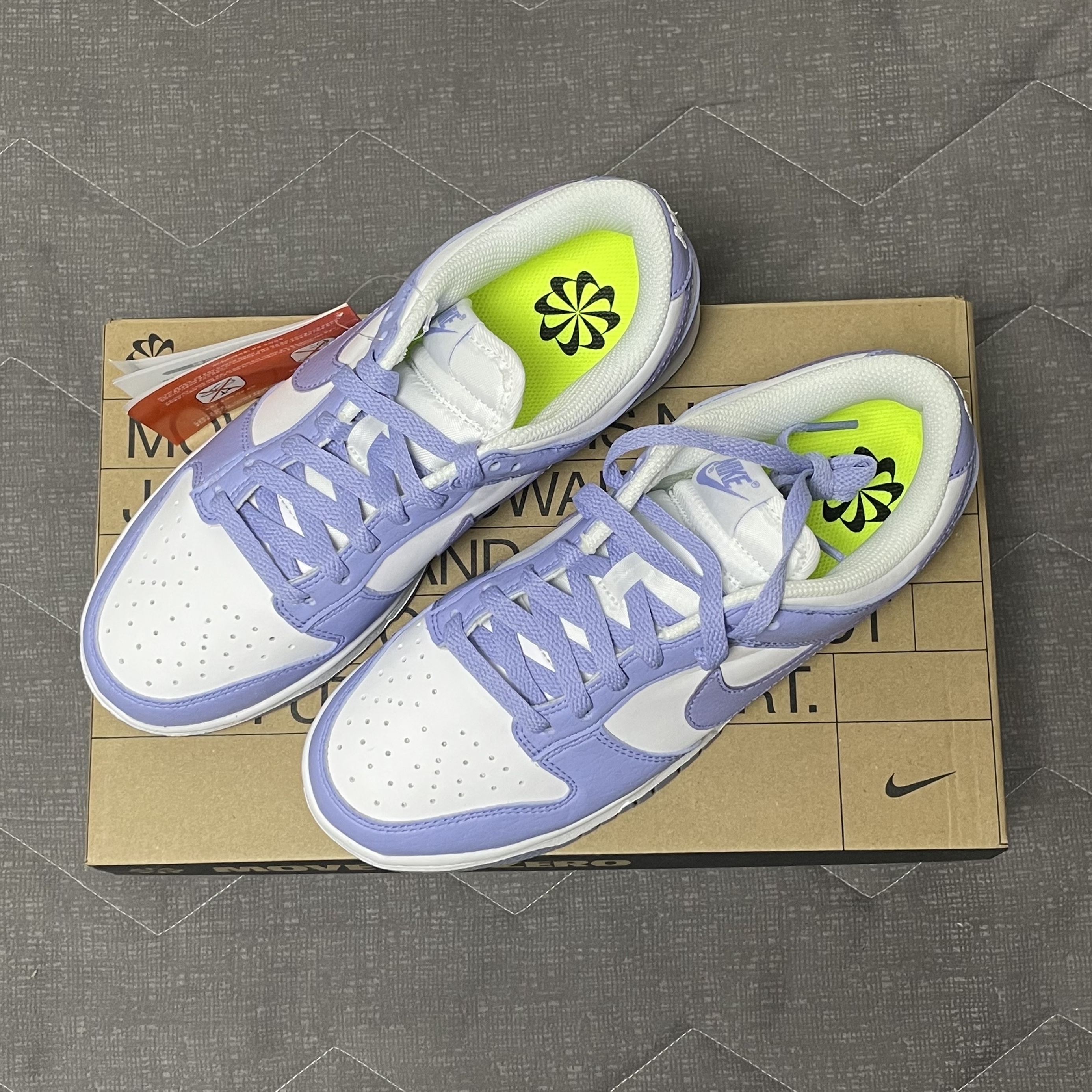 (W) Nike Dunk Low Next Nature Lilac 착용 스타일 - 2