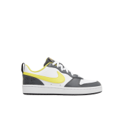 (GS) Nike Court Borough Low 2 SE White Yellow Strike