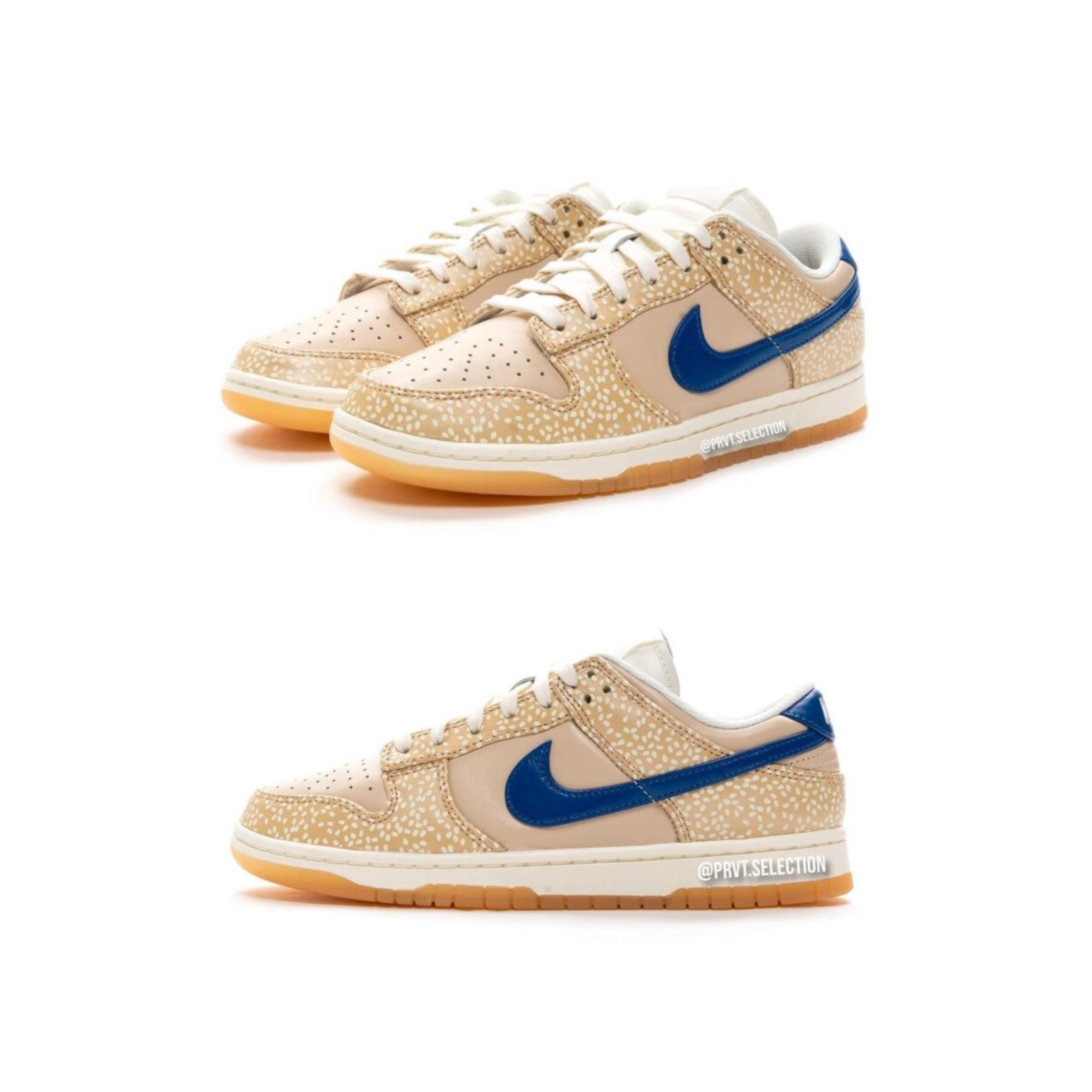 (W) Nike Dunk Low Disrupt Desert Sand, (W) Nike Dunk Low University Gold 착용 스타일 - 2