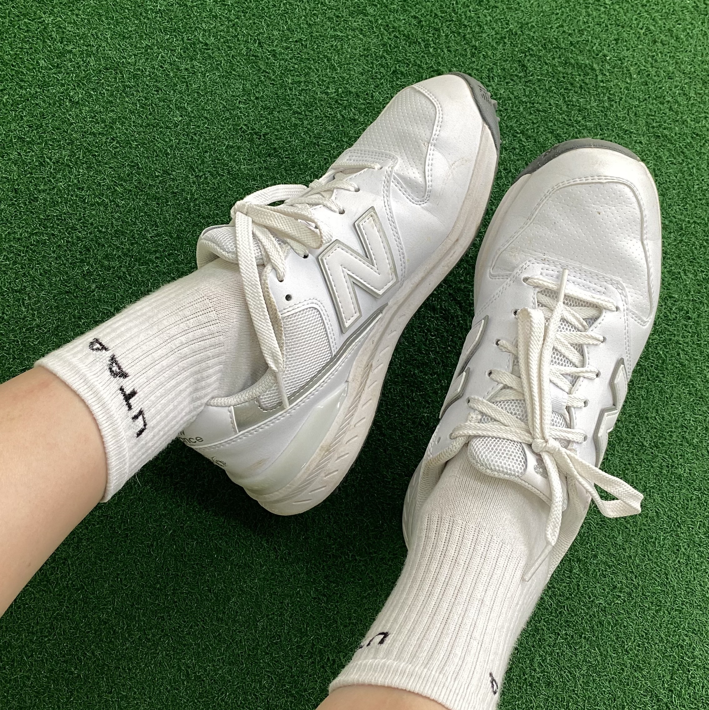 New Balance 996 Golf White 착용 스타일 - 1
