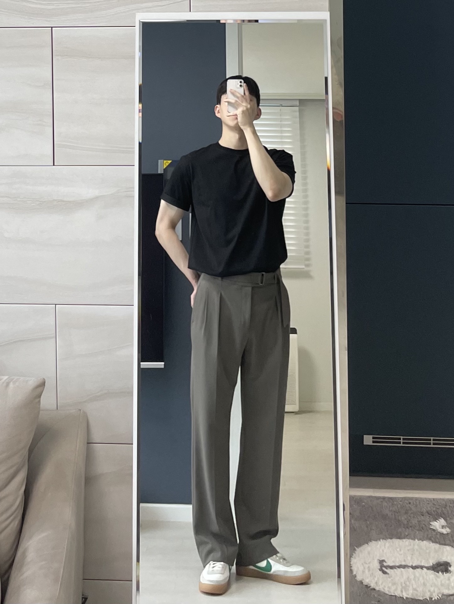 Nike x J.Crew Killshot 2 Lucid Green 착용 스타일