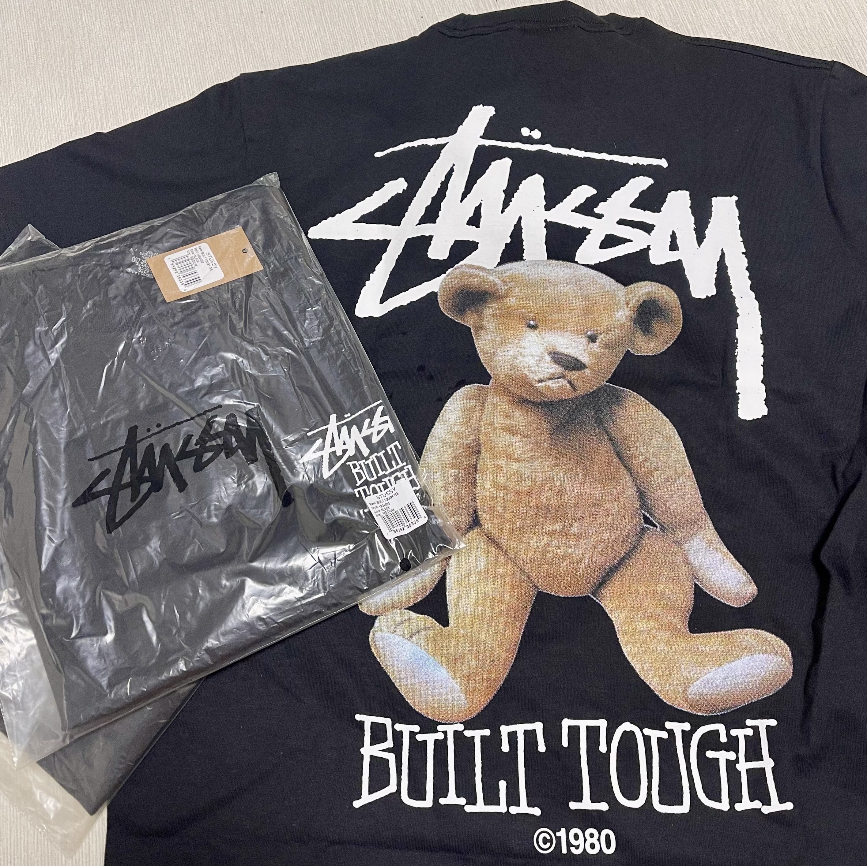 Stussy Built Tough T-Shirt Black 착용 스타일