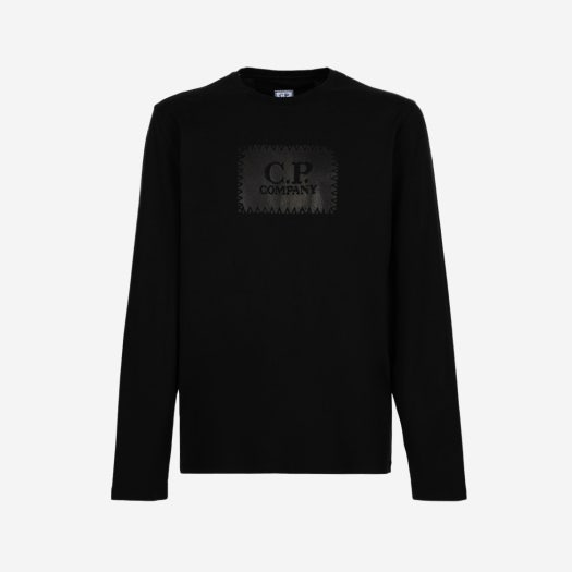 C.P. 컴퍼니 30/1 저지 티셔츠 블랙 - 22FW