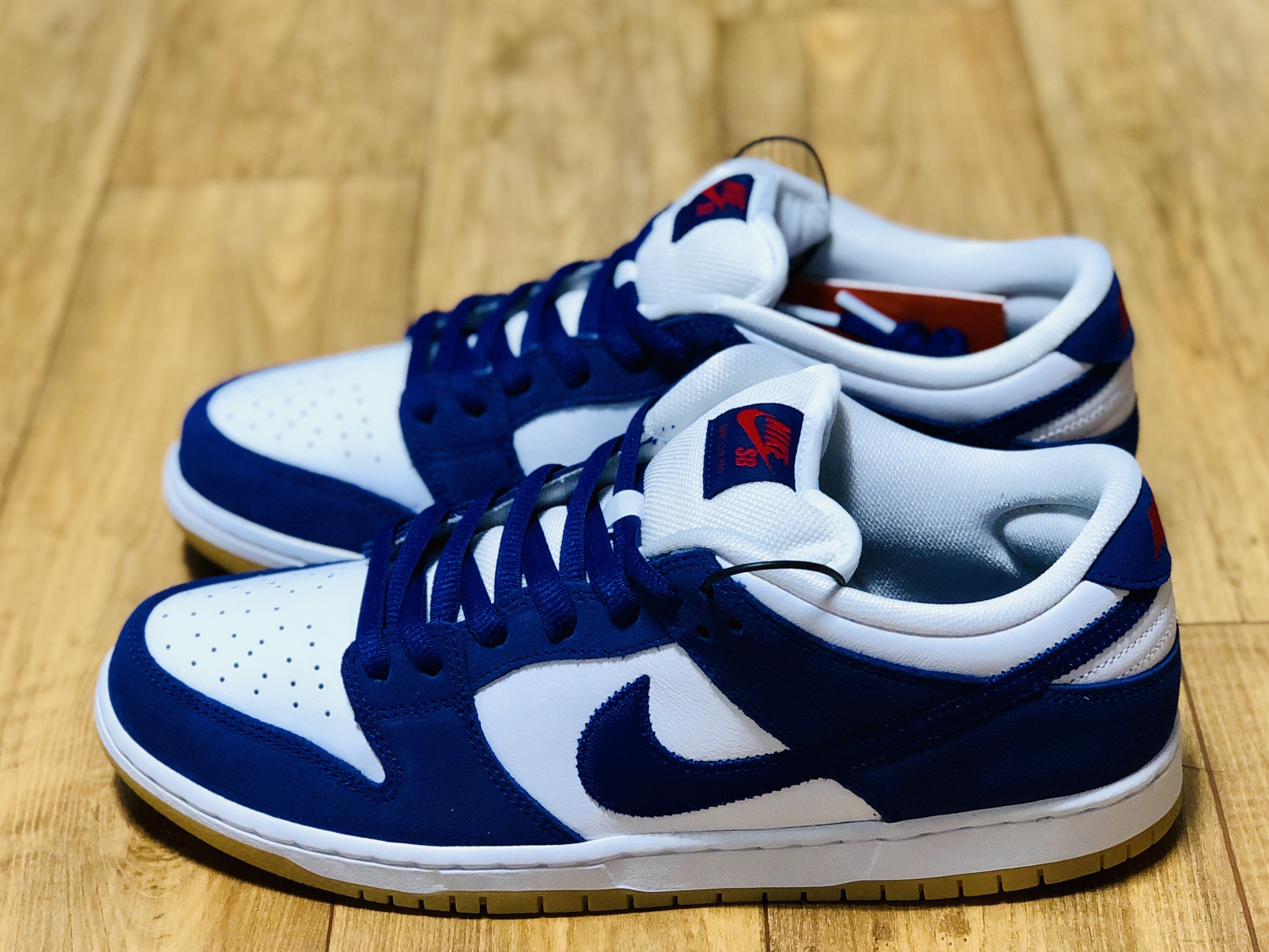 Nike SB Dunk Low Pro Premium Deep Royal Blue 착용 스타일