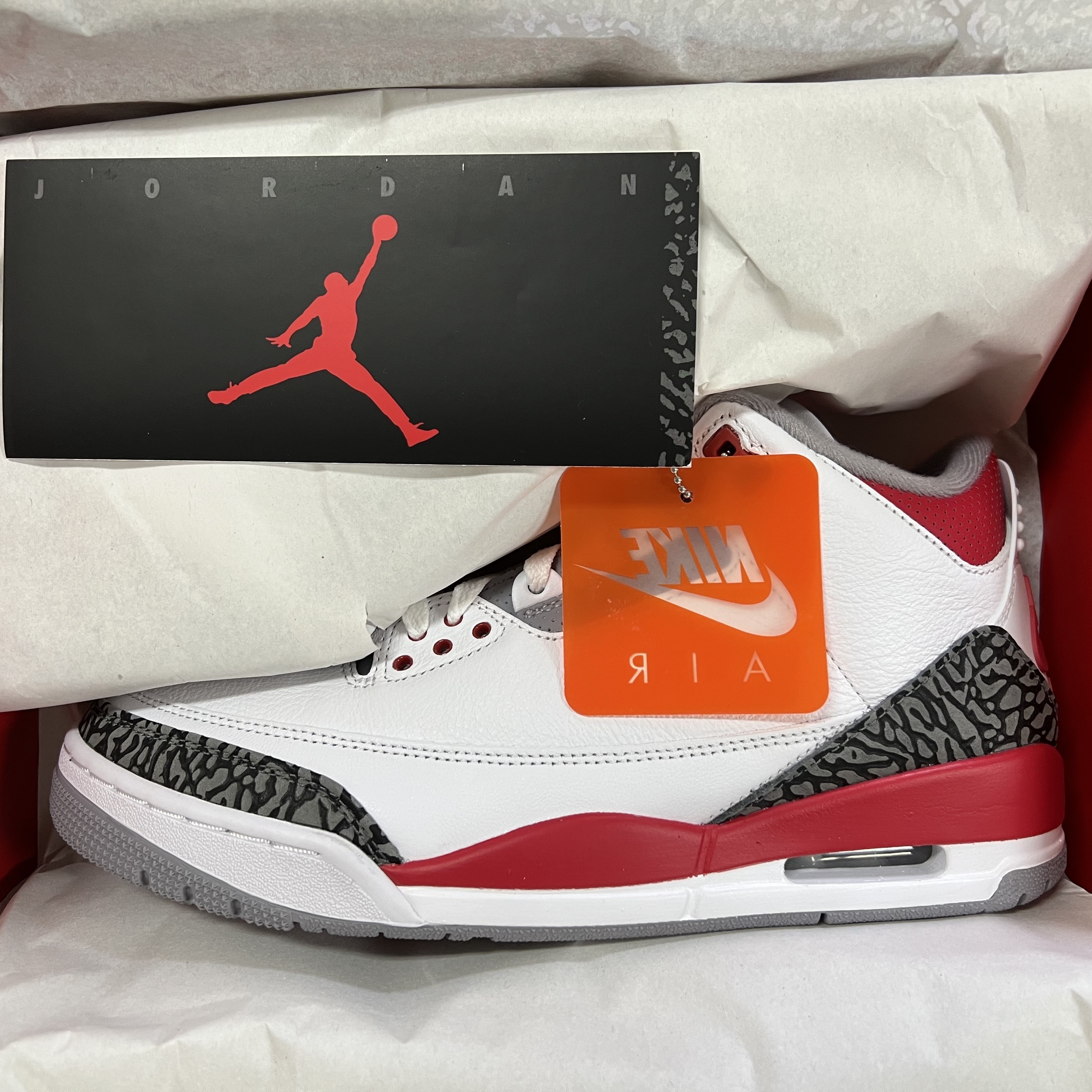 Jordan 3 Retro Fire Red 2022, Jordan 3 Retro Racer Blue 착용 스타일 - 2