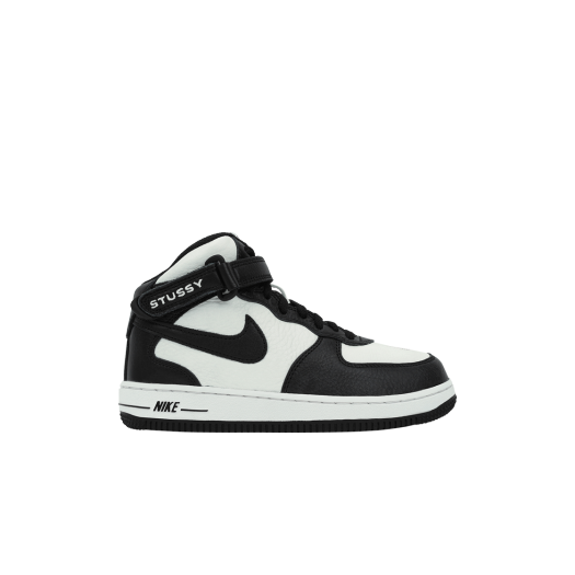 (PS) Nike x Stussy Air Force 1 '07 Mid SP Black and Light Bone