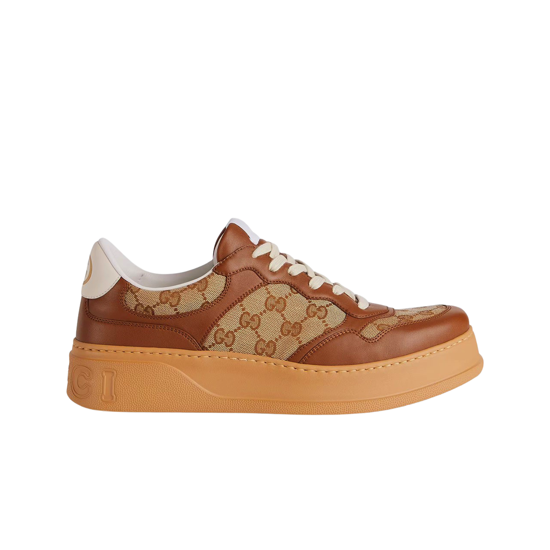 구찌 GG 스니커즈 베이지 에보니(Gucci GG Sneakers Beige Ebony)