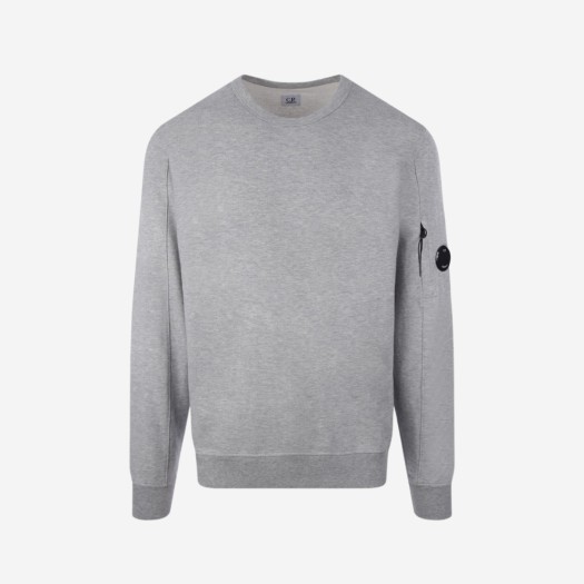 C.P. Company Light Fleece Sweatshirt Grey Melange - 22FW