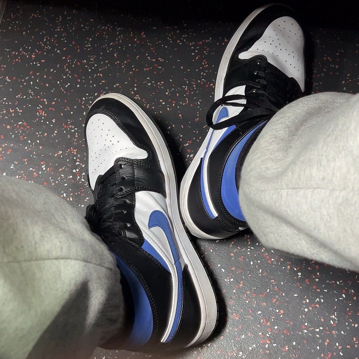 Jordan 1 Mid Racer Blue 착용 스타일