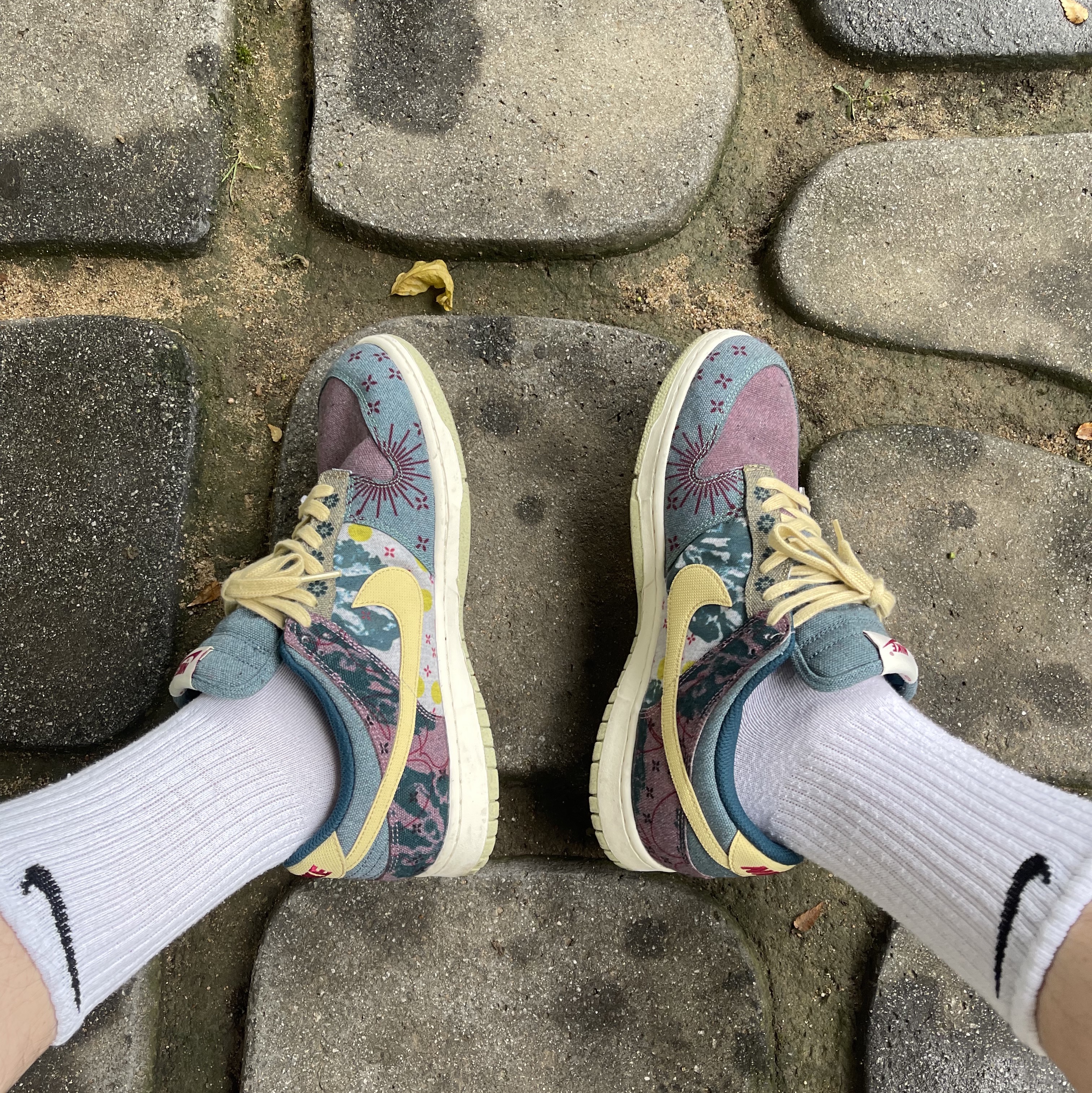 Nike Dunk Low SP Community Garden 착용 스타일 - 2