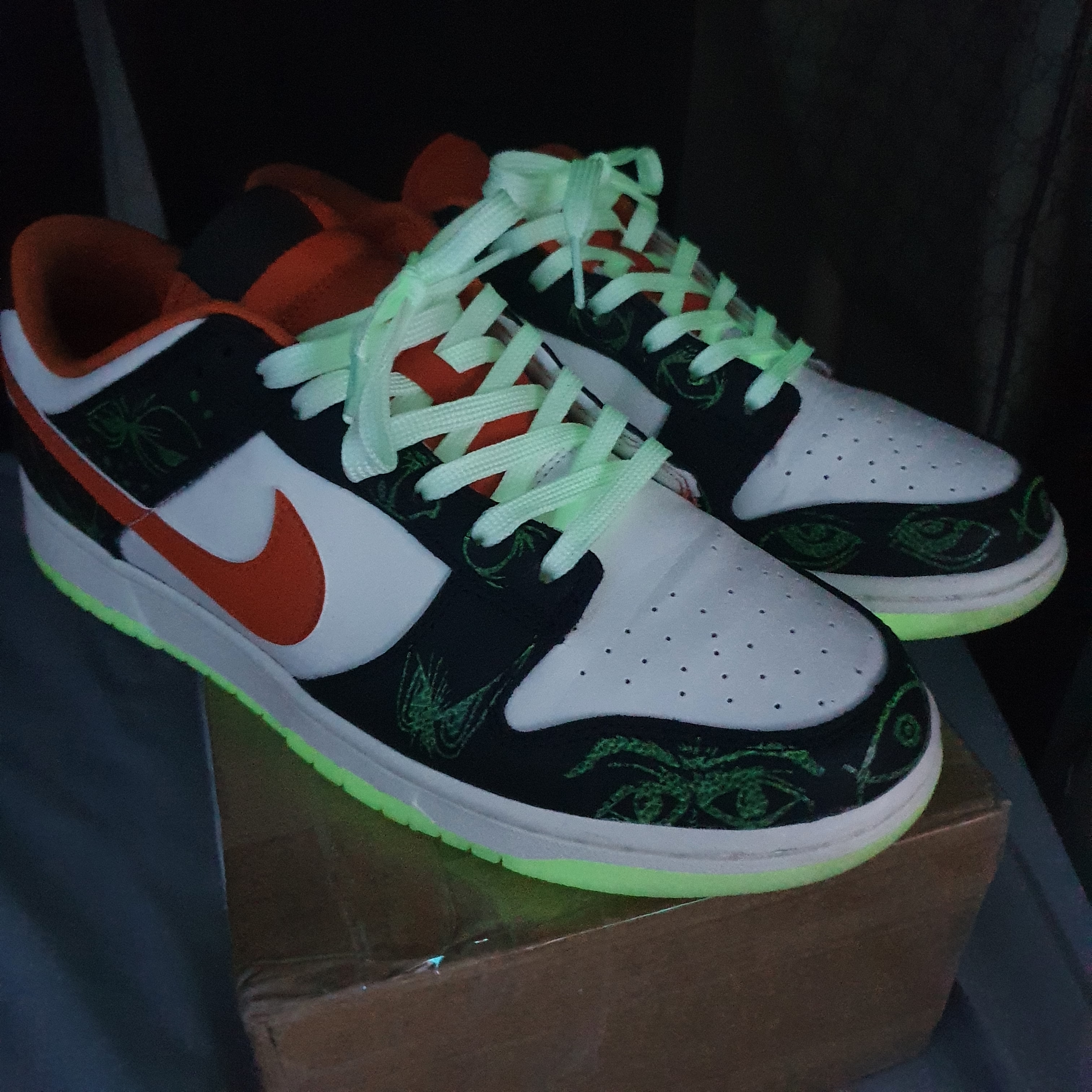 Nike Dunk Low Retro PRM Halloween 착용 스타일