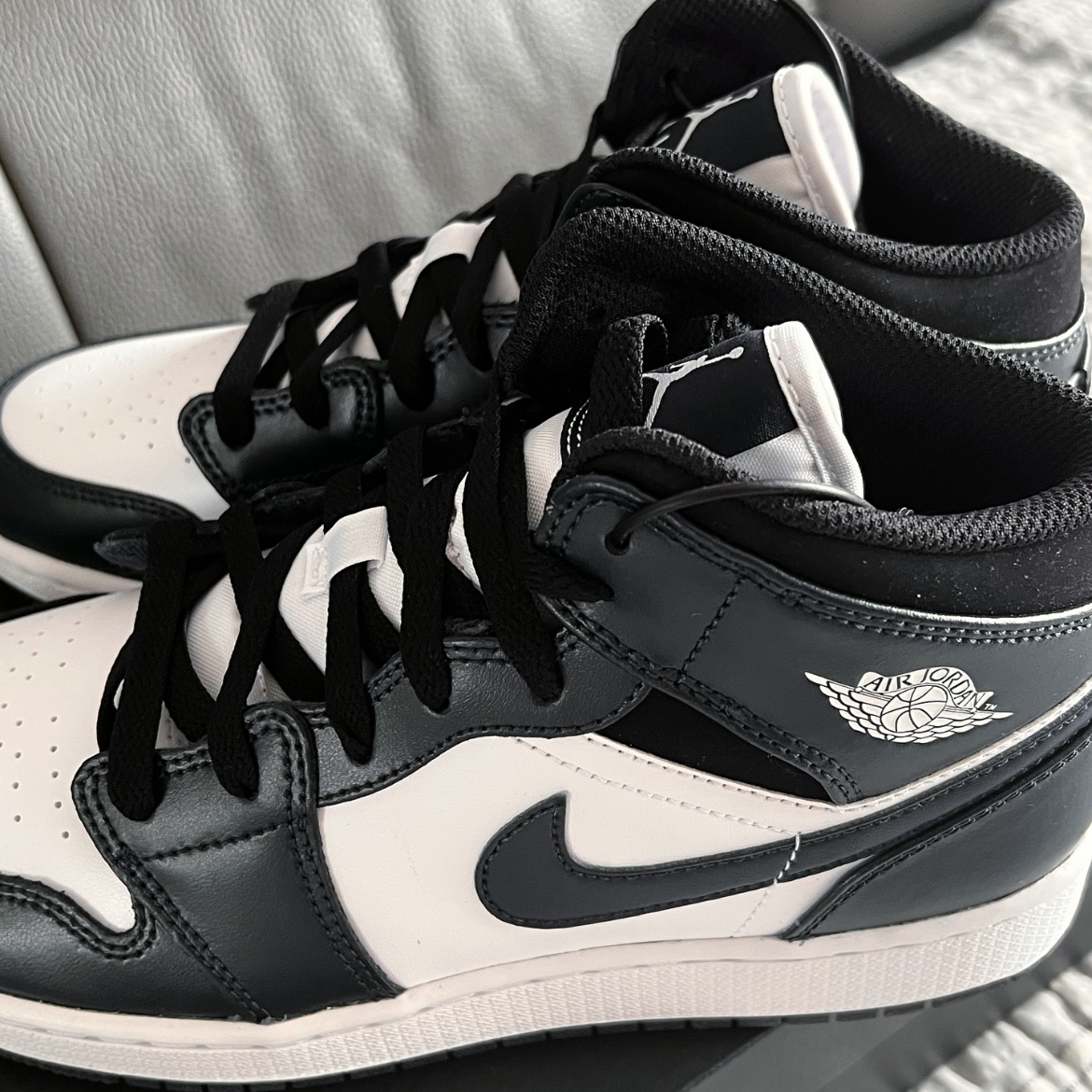 (GS) Jordan 1 Mid Dark Teal 착용 스타일