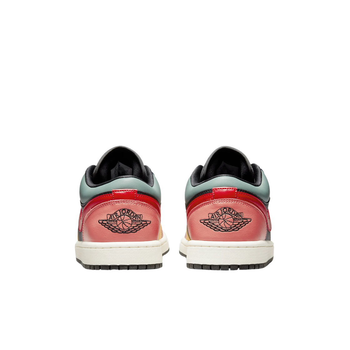 (W) 조던 1 로우 SE 블랙 멀티((W) Jordan 1 Low SE Black Multi) - 3