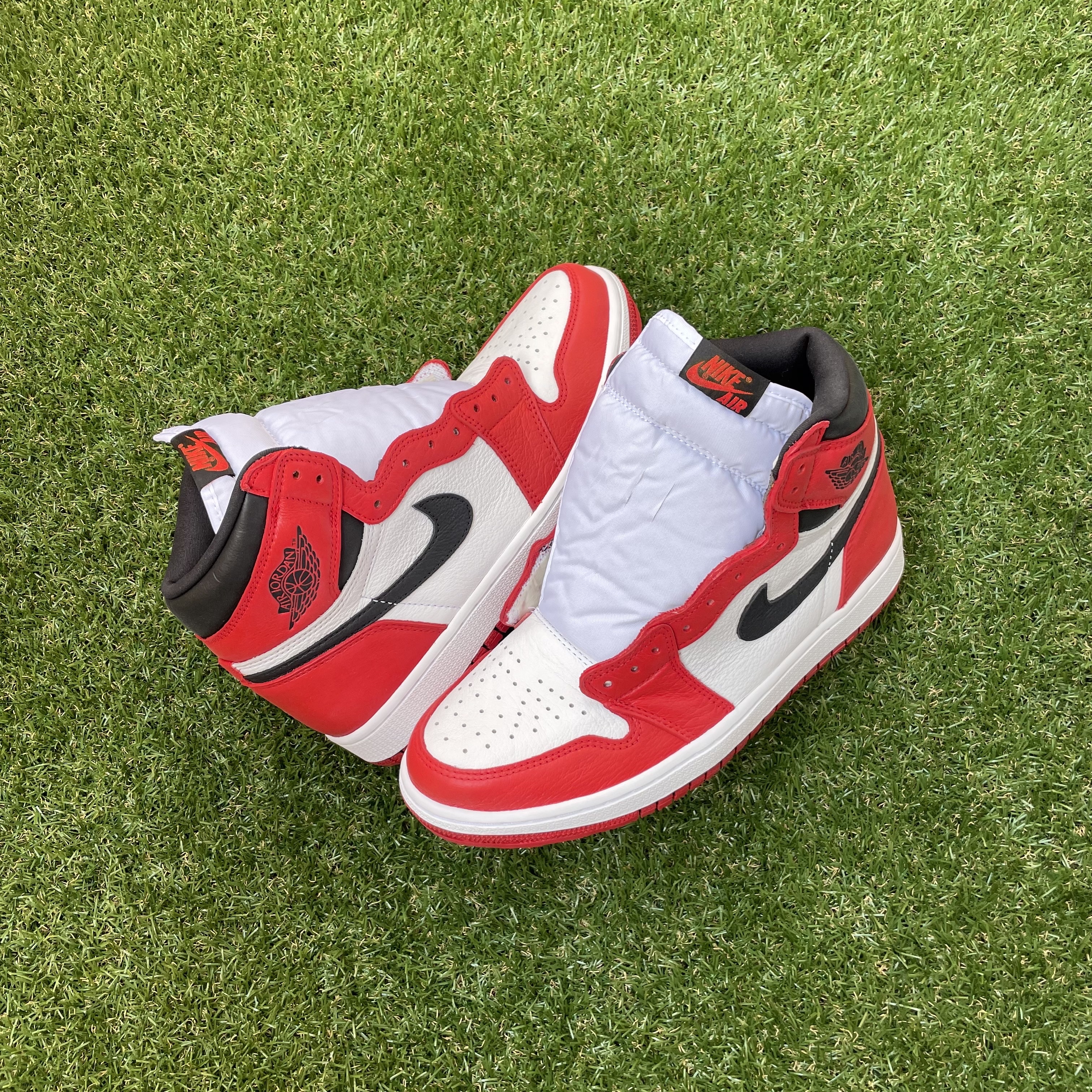 Jordan 1 Retro High OG Light Fusion Red 착용 스타일 - 1