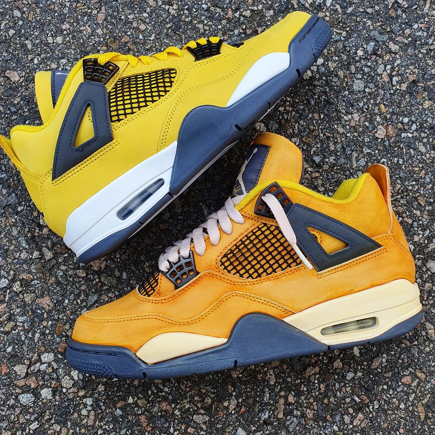 Jordan 4 Retro Tour Yellow 착용 스타일 - 3