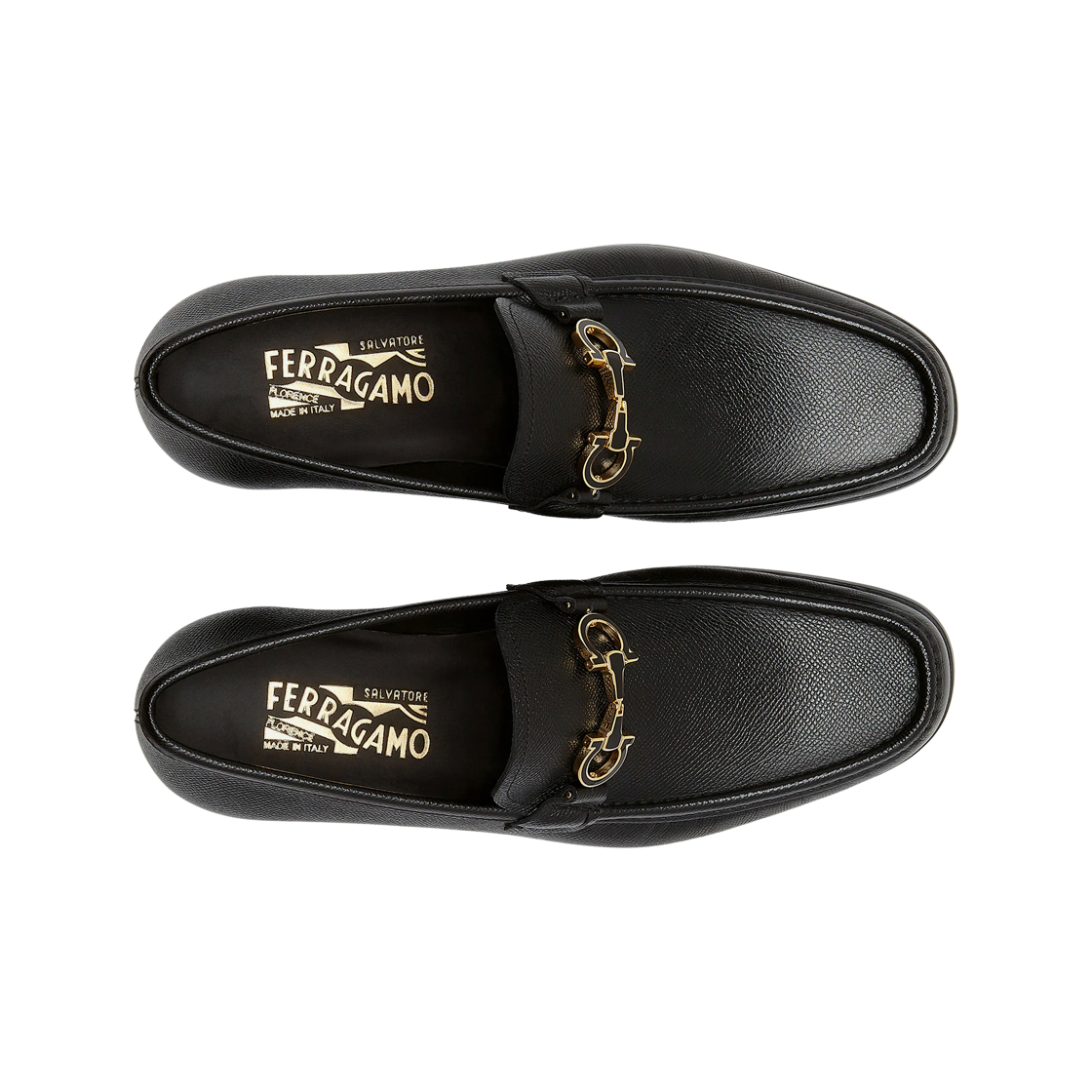 페라가모 간치니 리버시블 오너먼트 모카신 블랙 - D(Ferragamo Moccasin with Gancini Reversible Ornament Black - D) - 2