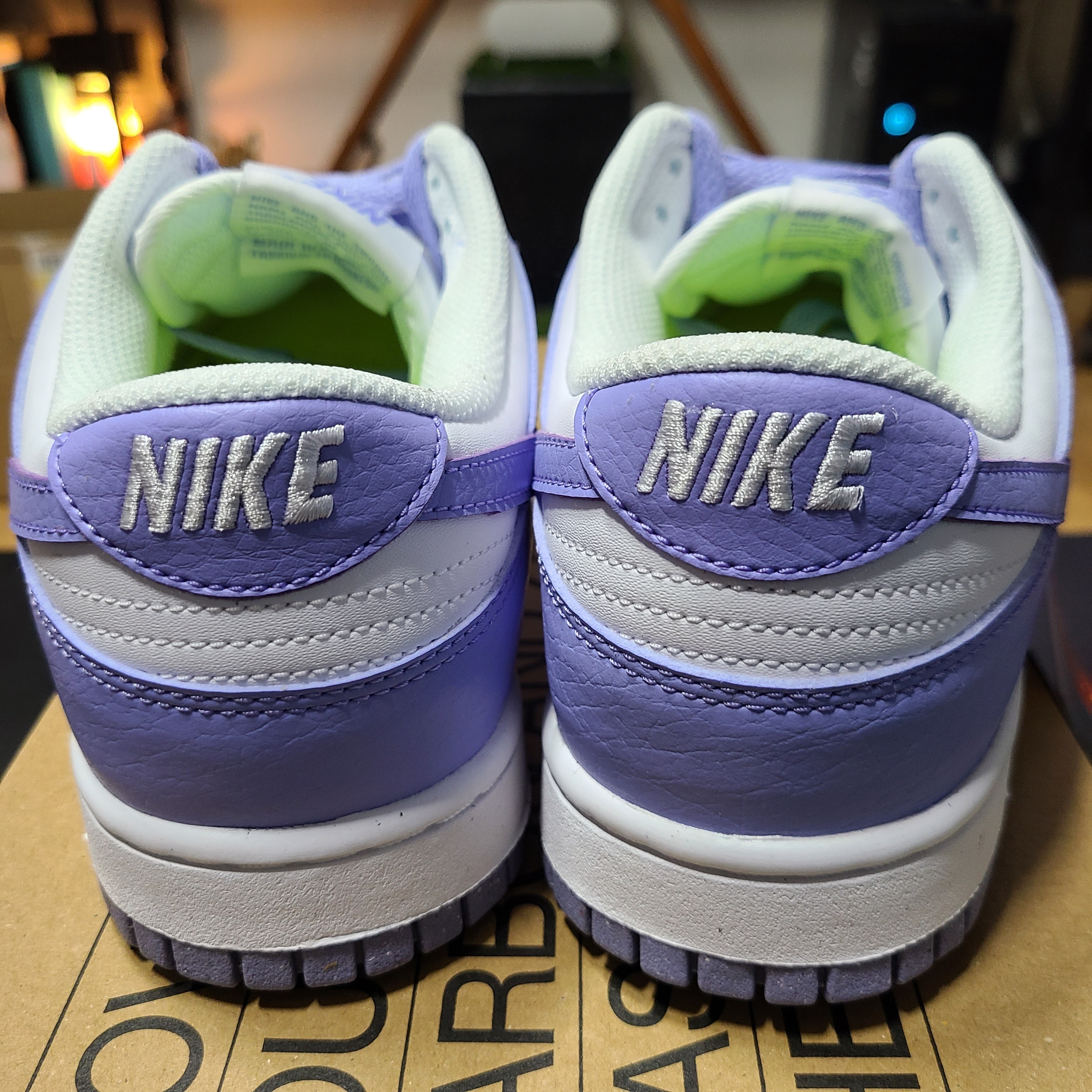 (W) Nike Dunk Low Next Nature Lilac 착용 스타일 - 2