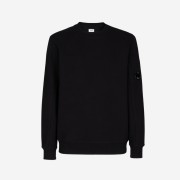 C.P. Company Diagonal Raised Fleece Sweatshirt Black - 22FW