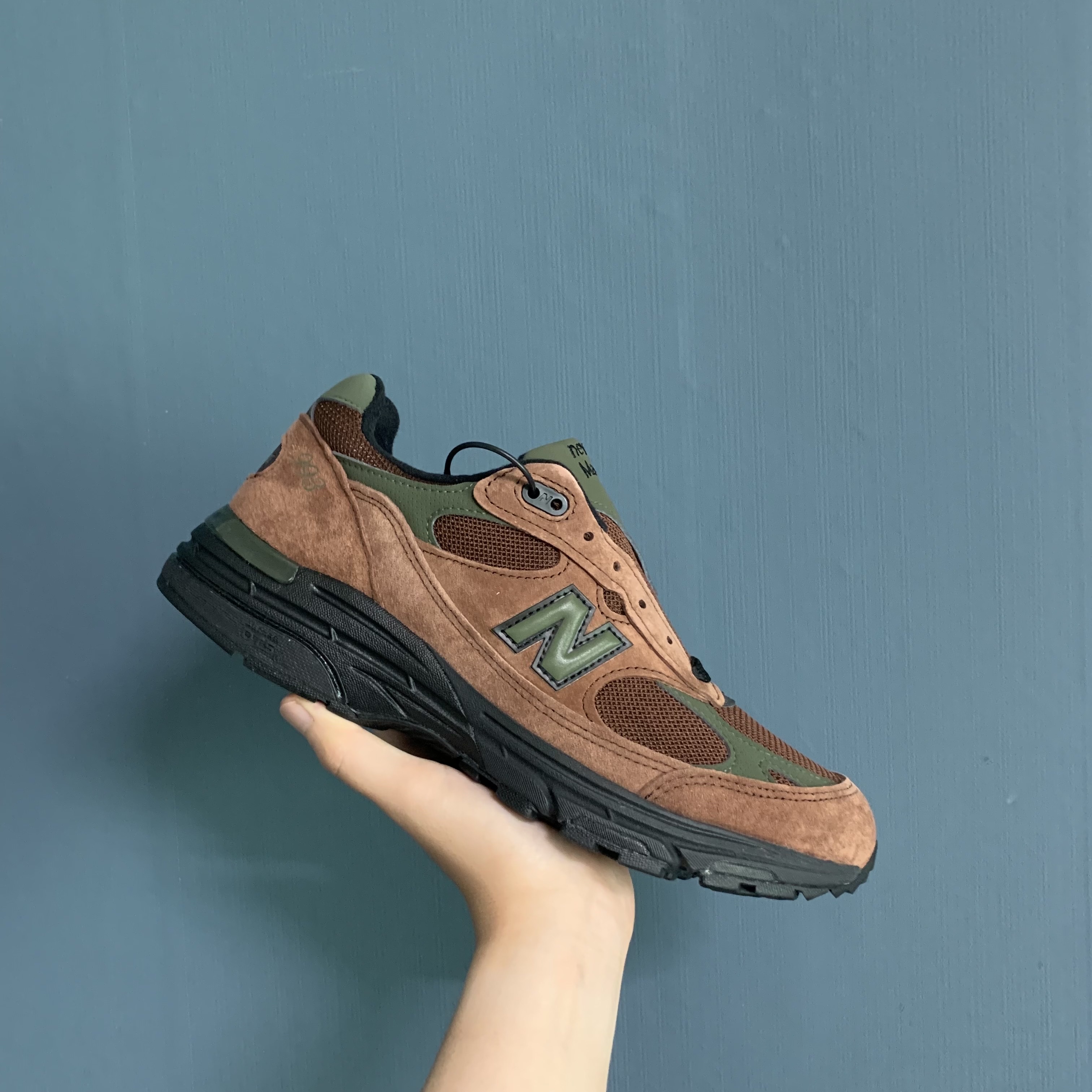 New Balance x Aime Leon Dore 993 Made in USA Brown 착용 스타일