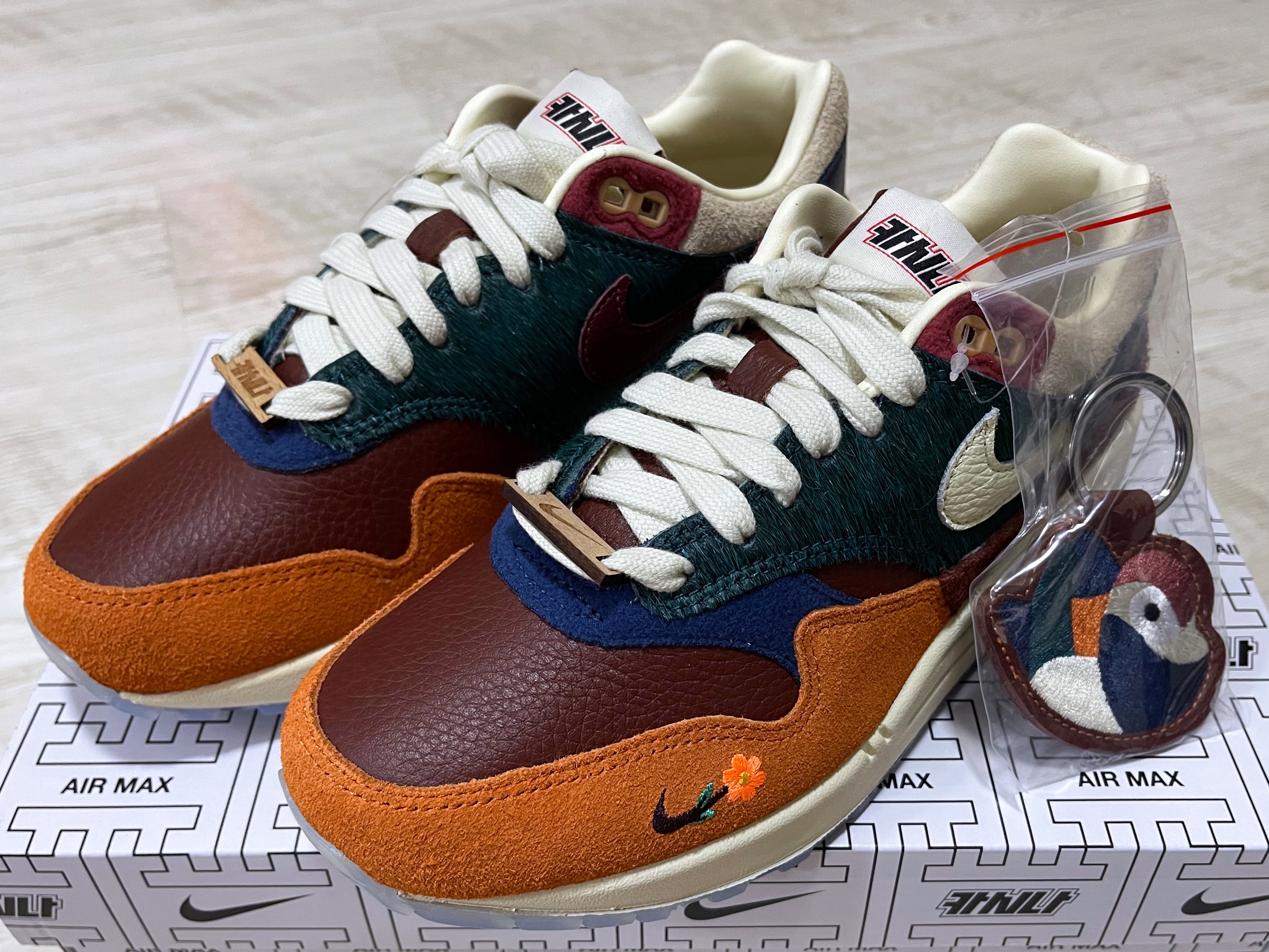 Nike x Kasina Air Max 1 SP Won-Ang Orange 착용 스타일