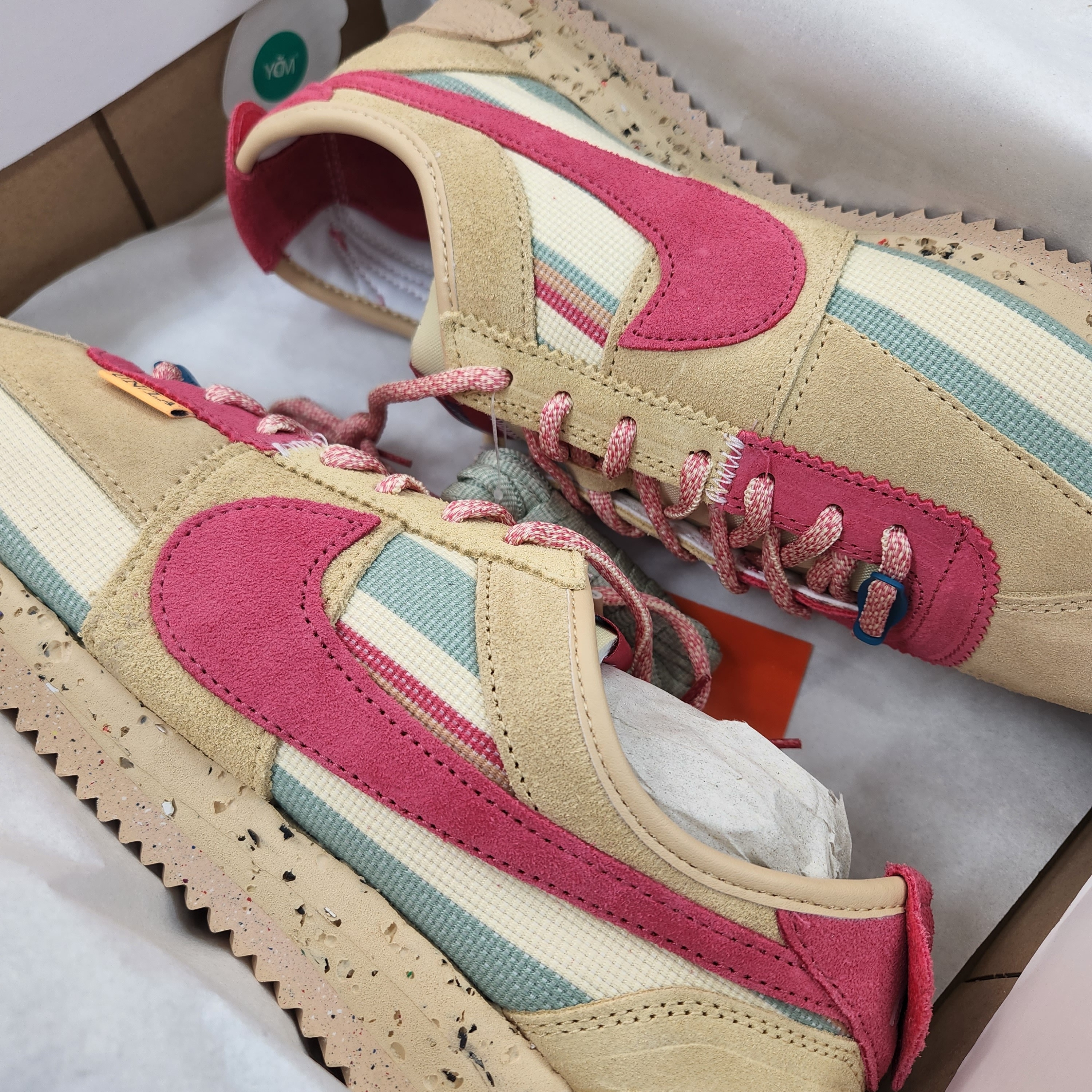 Nike x Union Cortez SP Sesame 착용 스타일 - 1