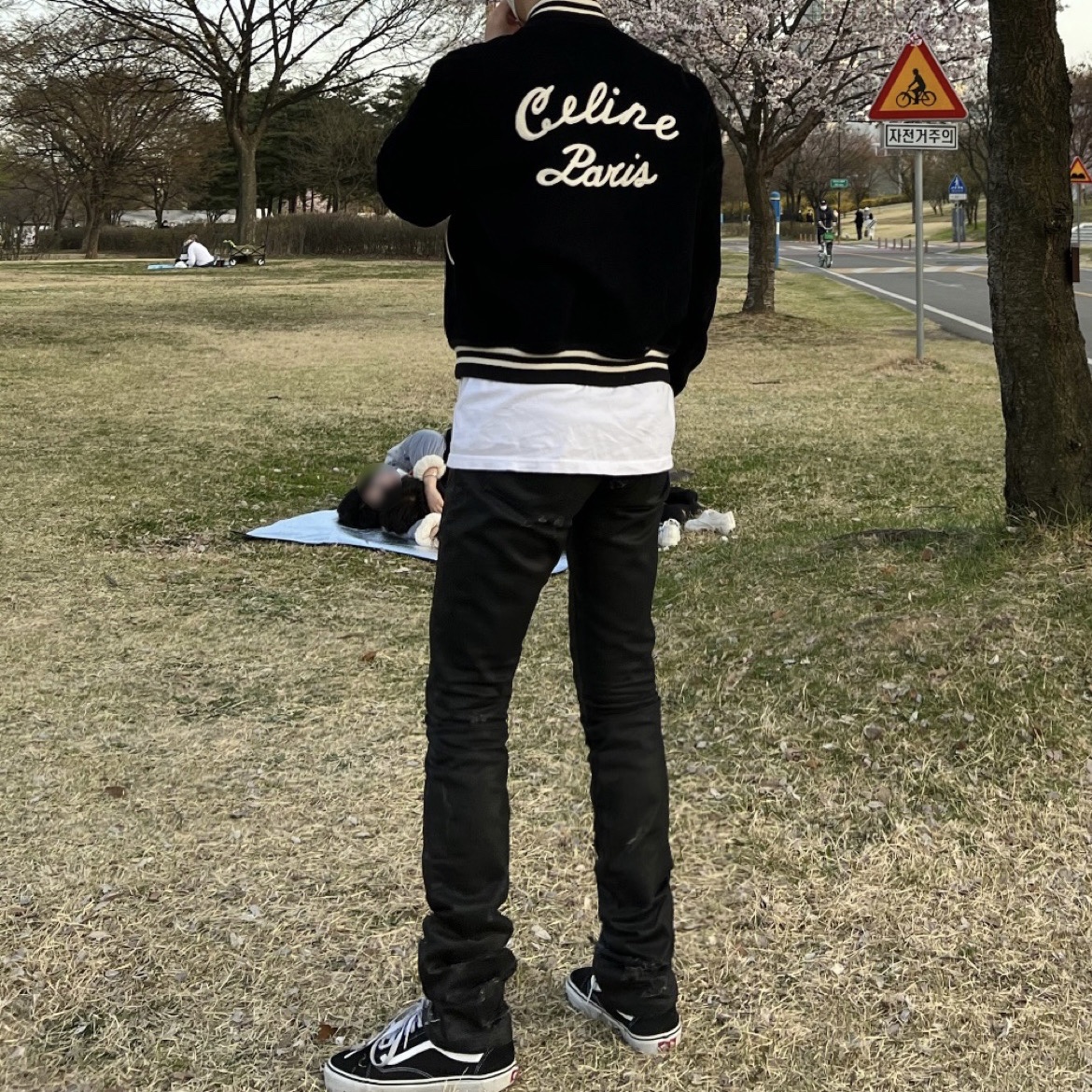 Vans ComfyCush Old Skool Black True white 착용 스타일