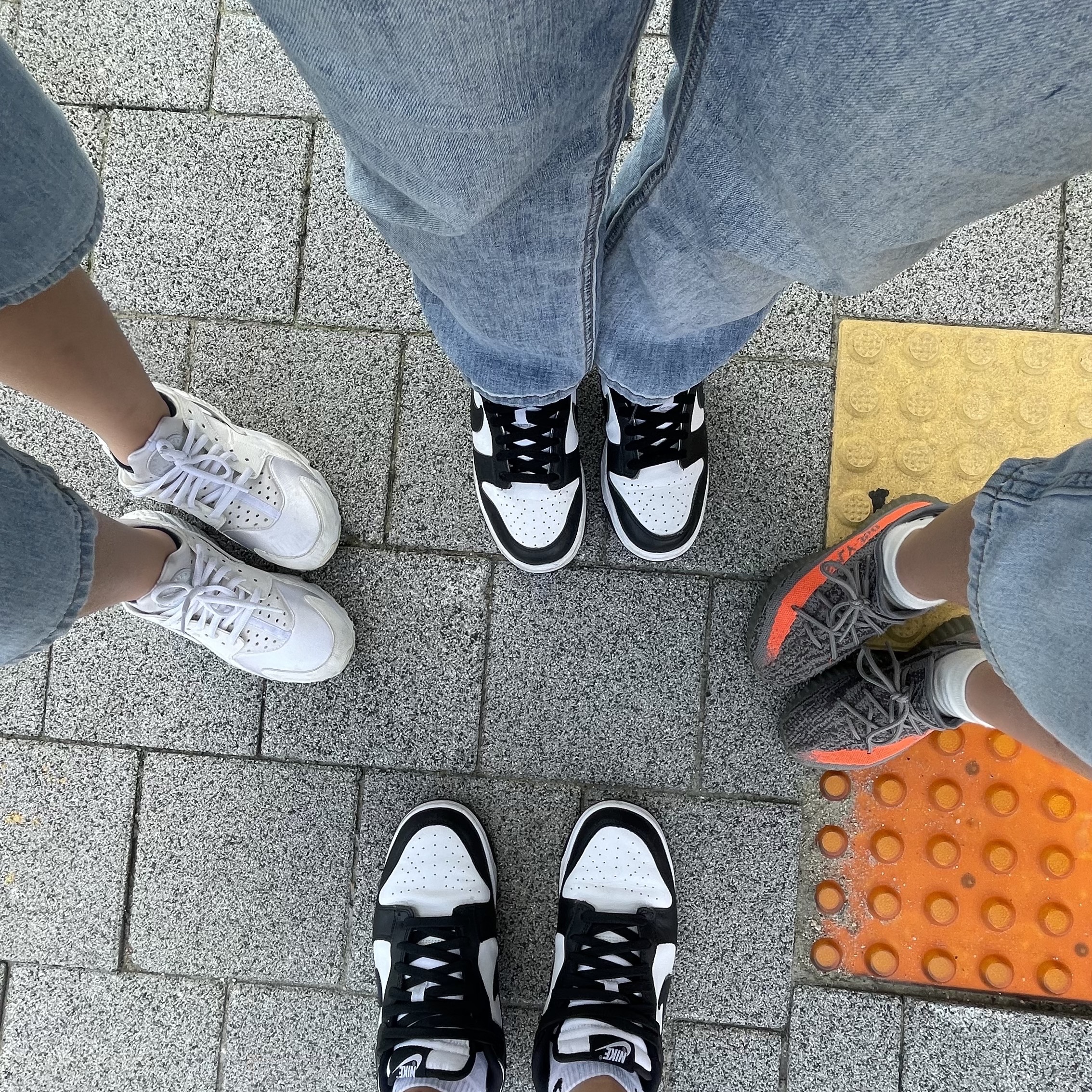 Nike Dunk Low Retro Black, (W) Nike Dunk Low Black 착용 스타일