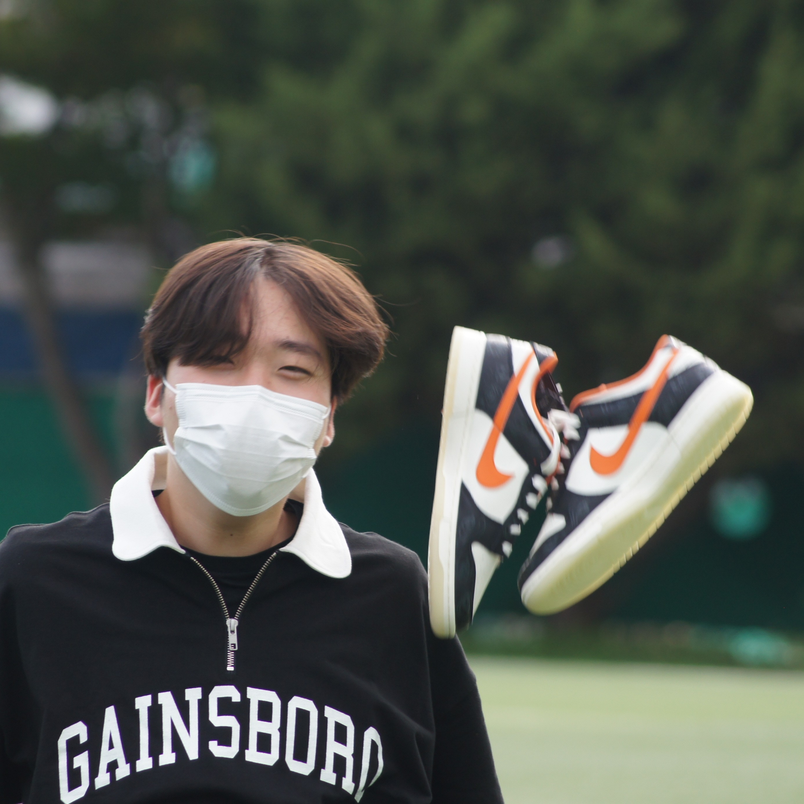 Nike Dunk Low Retro PRM Halloween 착용 스타일 - 3