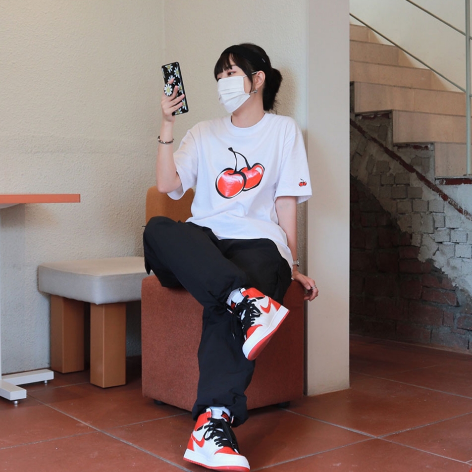 (GS) Jordan 1 Retro High OG Heritage 착용 스타일 - 1