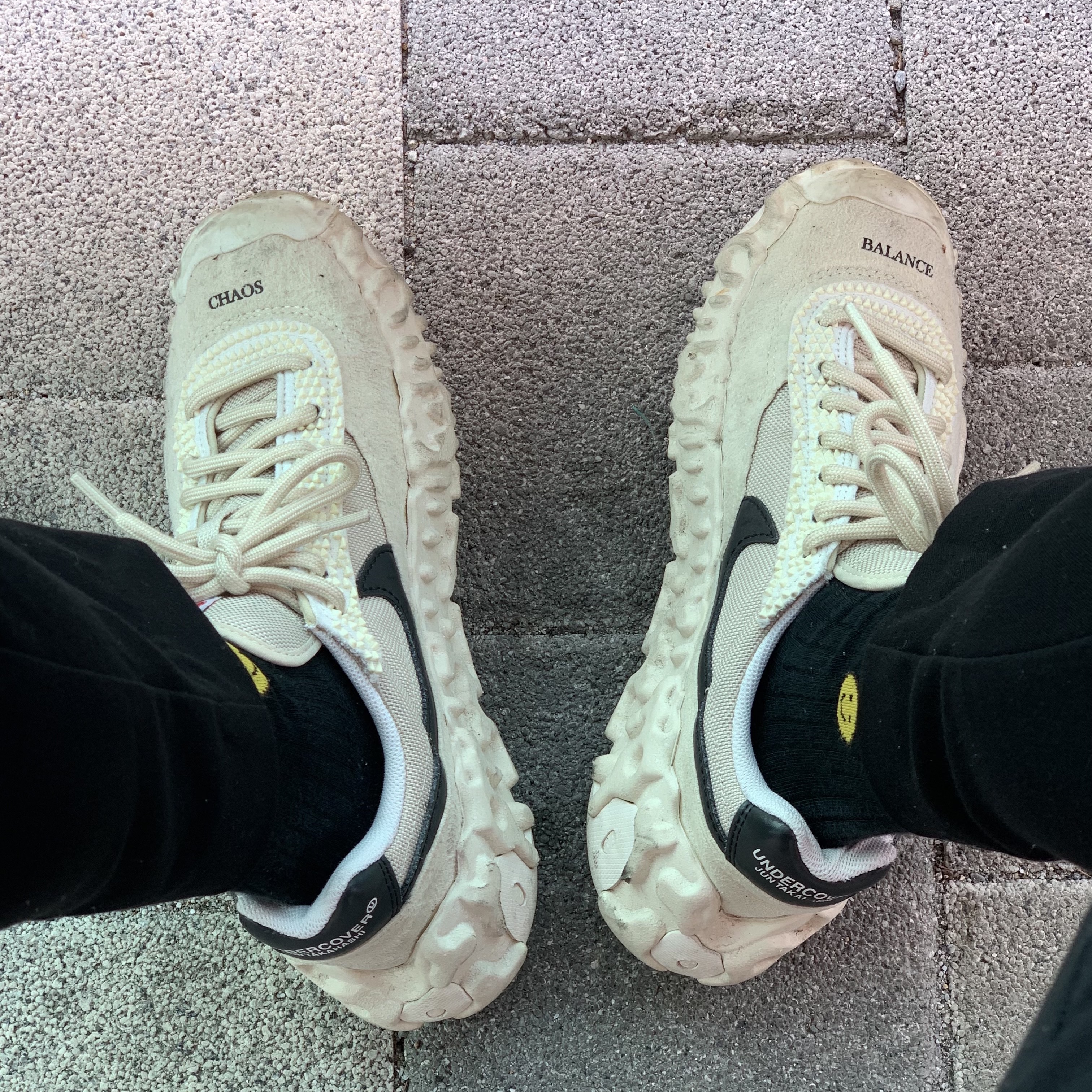 Nike x Undercover Overbreak SP Overcast 착용 스타일 - 1