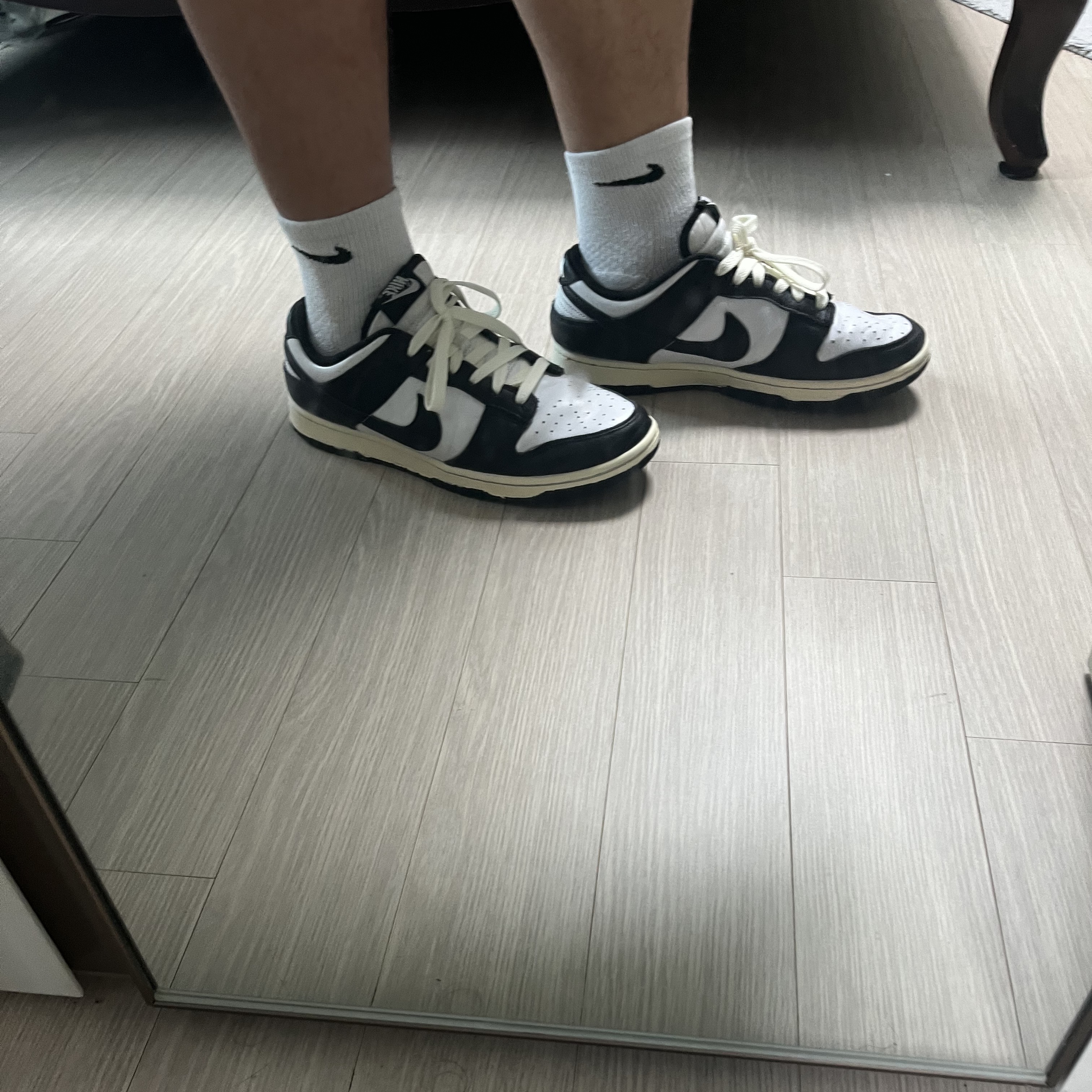Nike Dunk Low Retro Black 착용 스타일