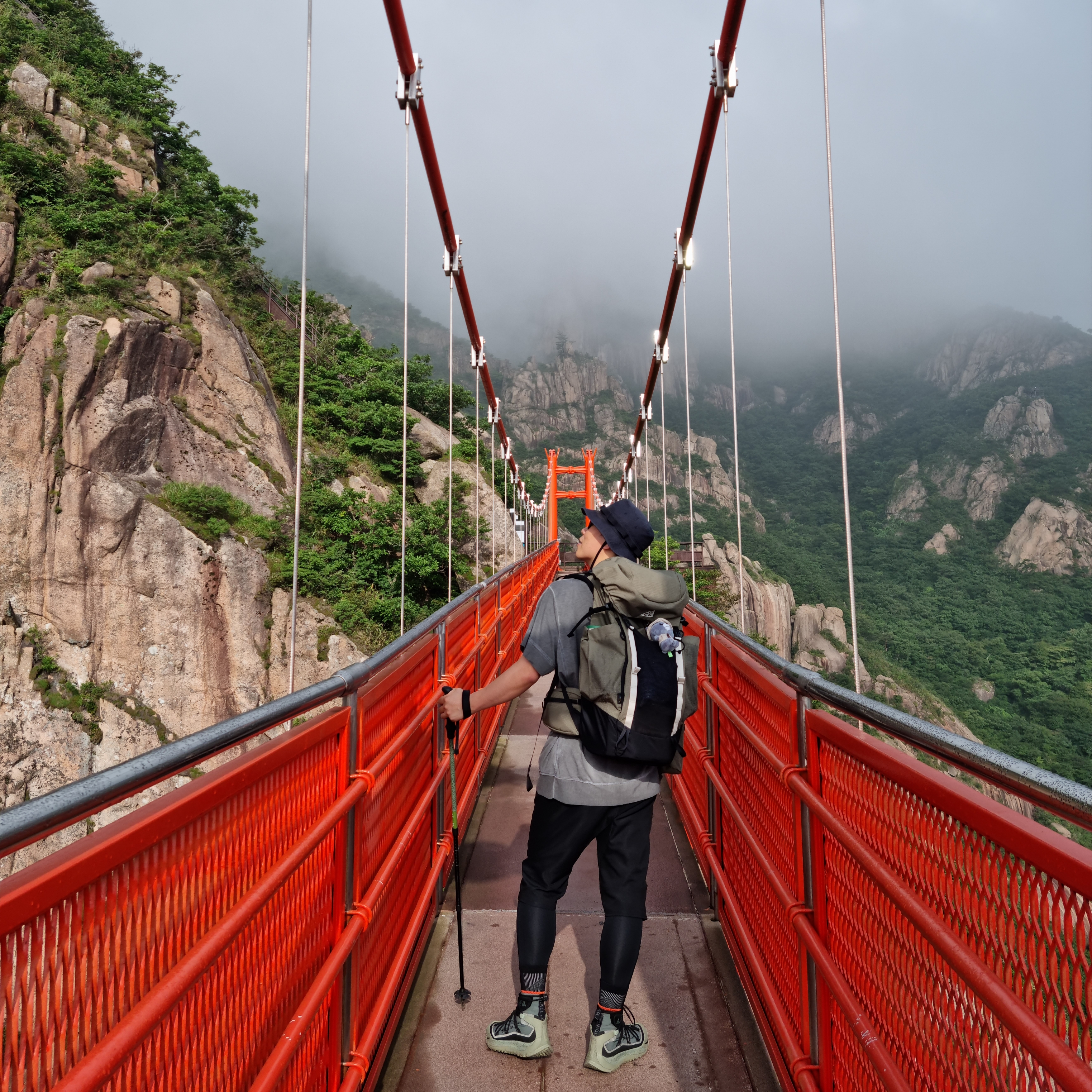 Nike ACG Terra Antarktik Gore-Tex Juniper Fog, Nike ACG 36 Backpack Medium Olive 착용 스타일 - 1