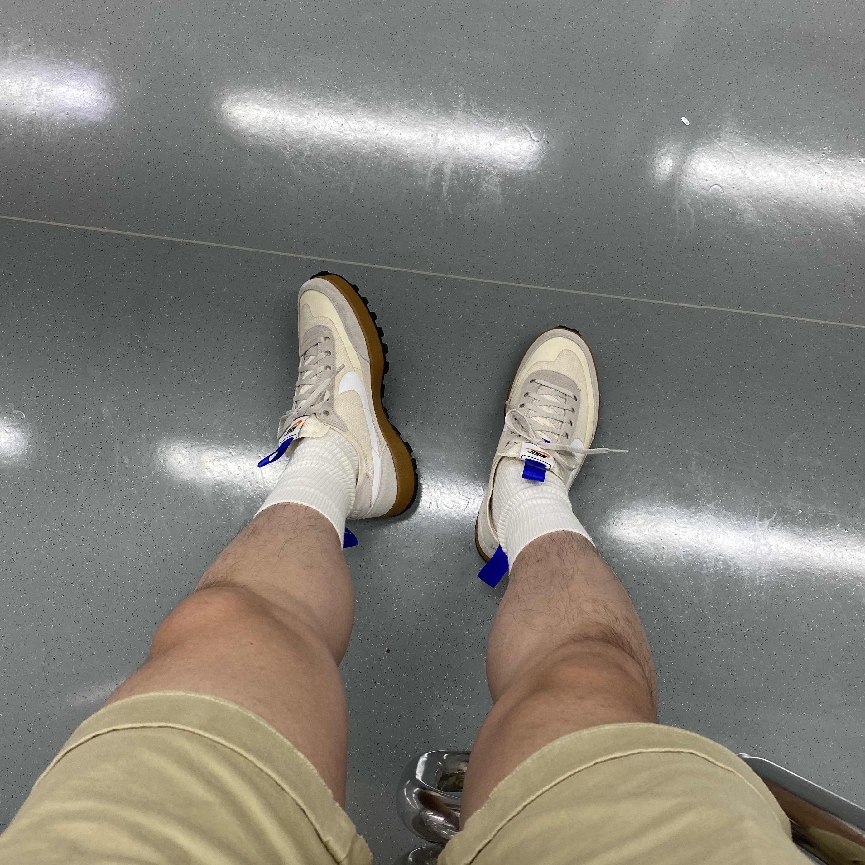 Nike x Tom Sachs General Purpose Shoe Light Cream 착용 스타일